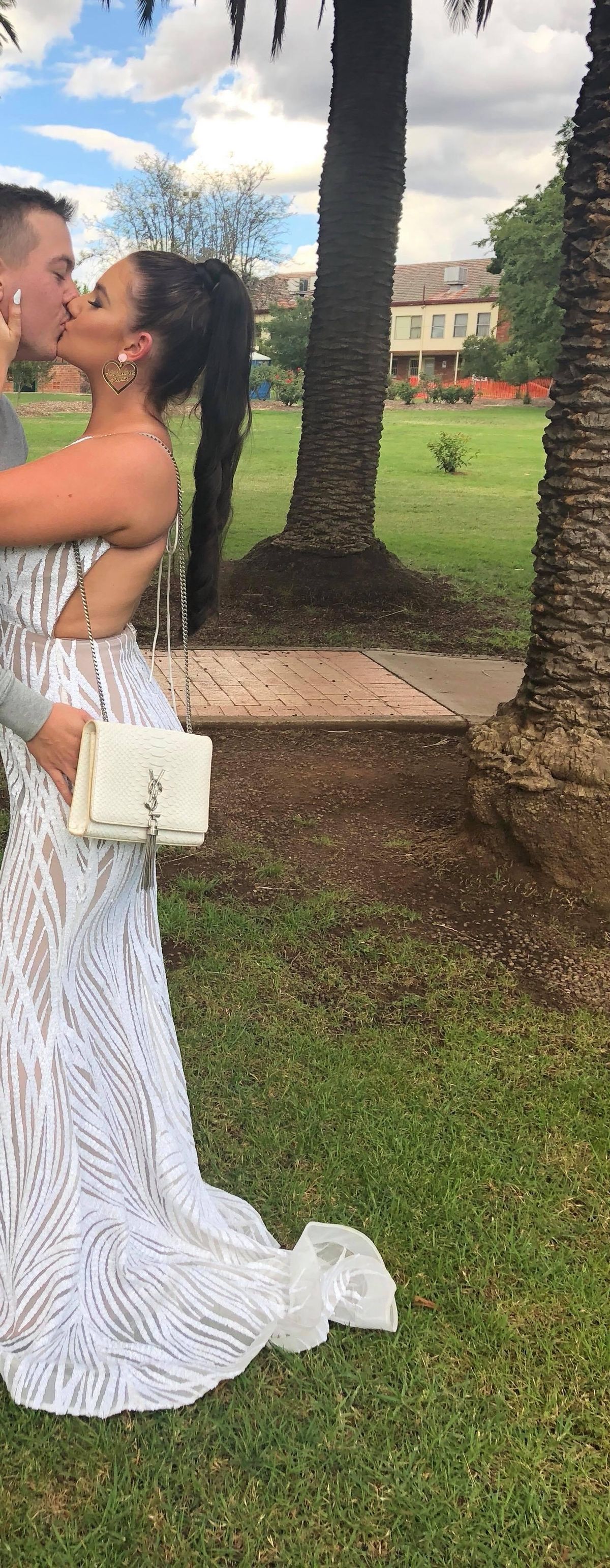 Jadore Cari gown in white (JX098) - Image 4