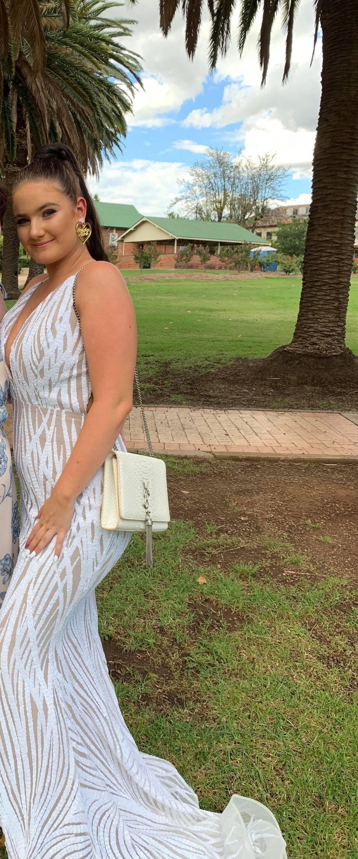 Jadore Cari gown in white (JX098) - Image 2