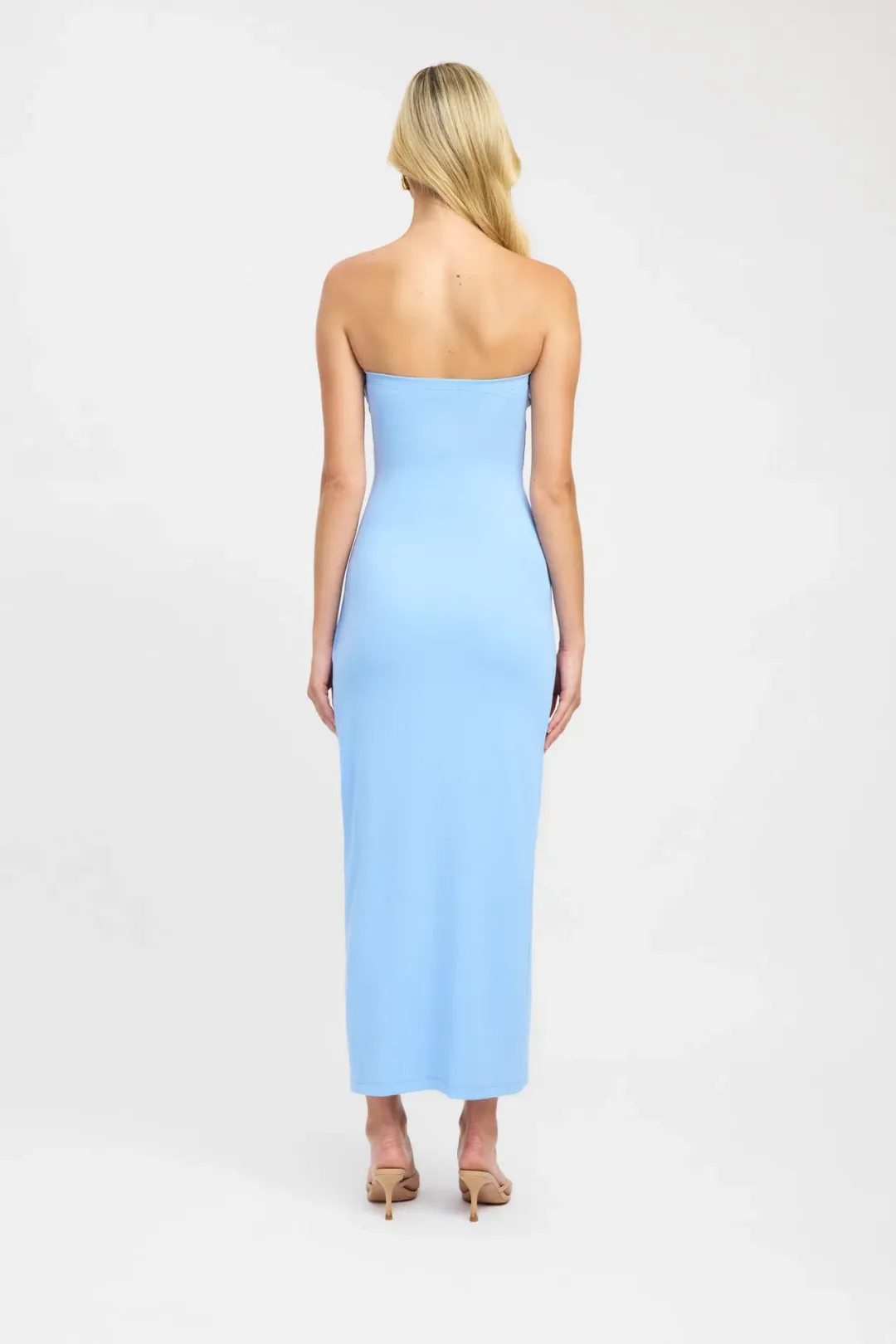 Kookai Aria Maxi Dress in Cerulean Blue Size 8 for rent on The Volte - main image