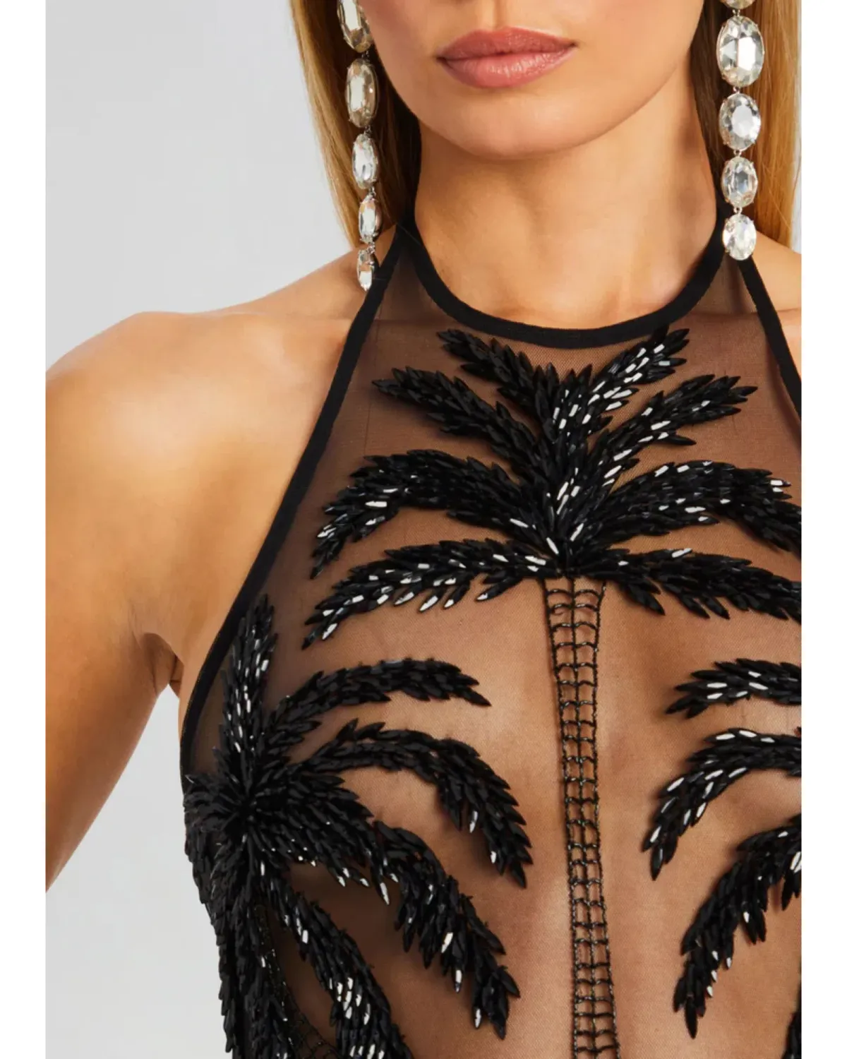 Retrofete Ondine Embellished Dress Black Size XS / AU 6 - Image 2