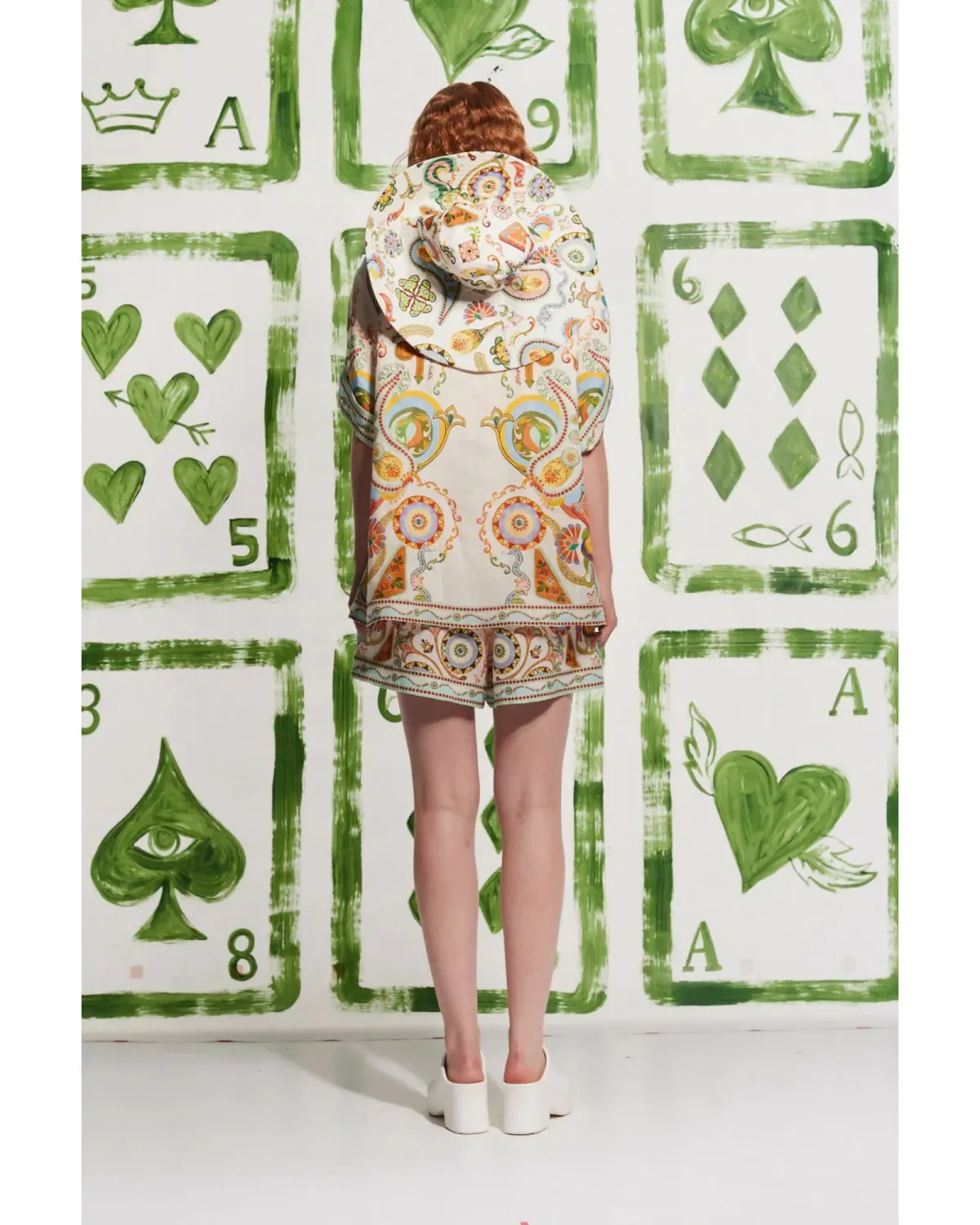 Alemais Pinball Linen Shirt and Short Set Print Size AU 8  - Image 4