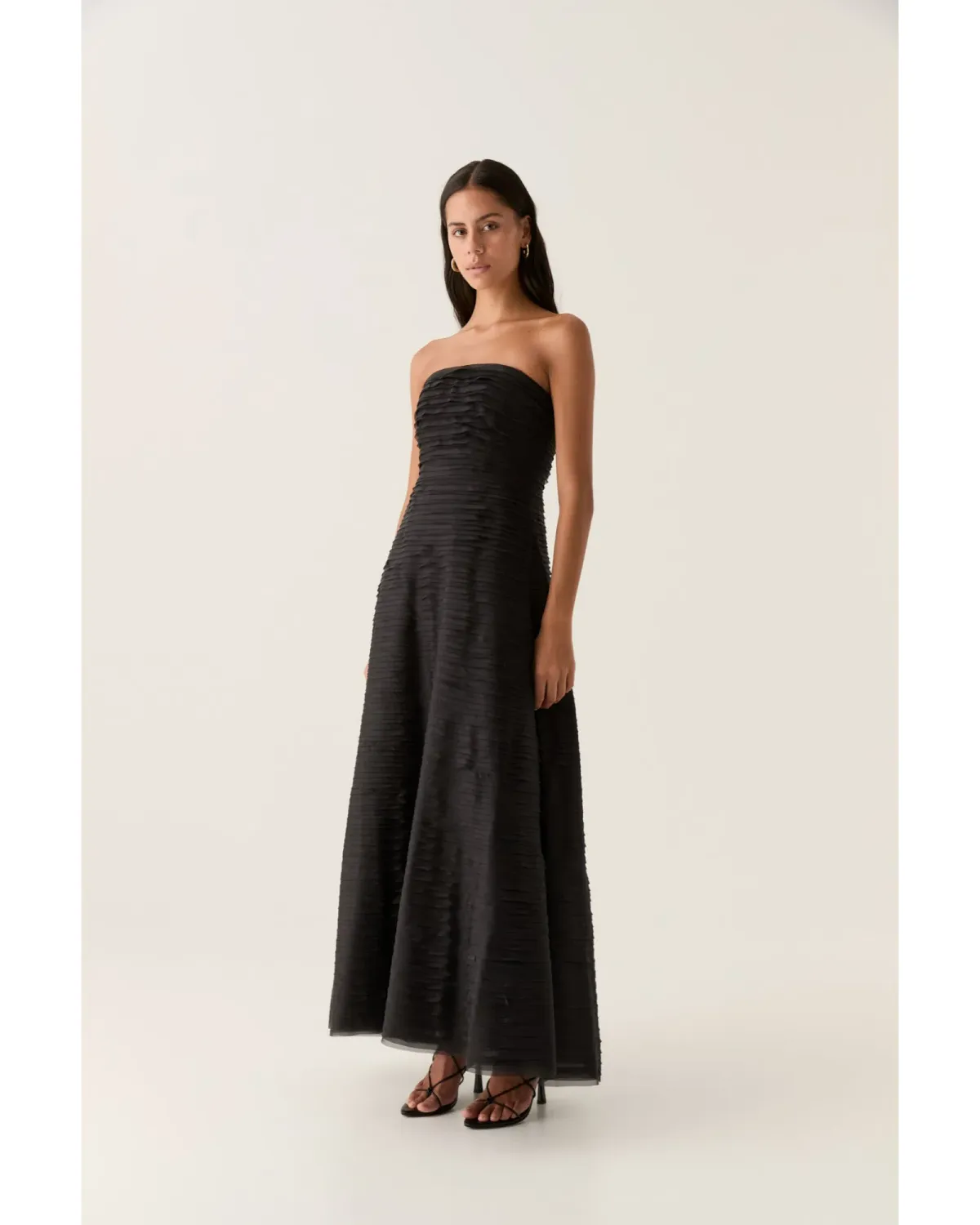 Aje Soundscape Maxi Dress Black Size AU 12 - Image 2