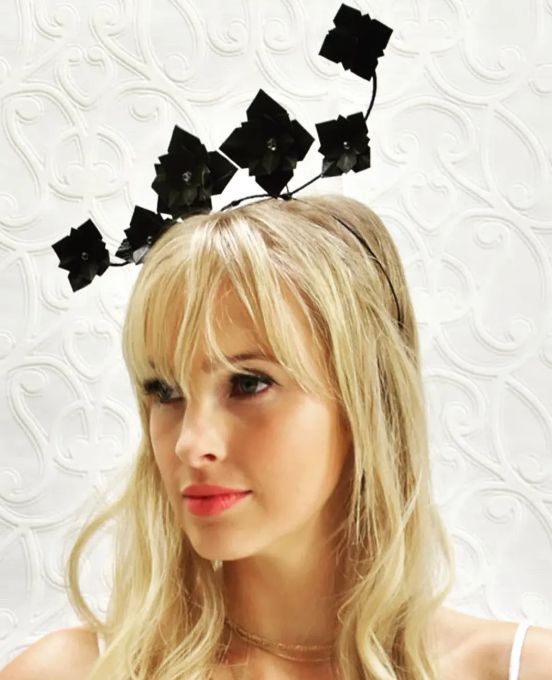 Derby & Power Camden leather Millinery Black  for rent on The Volte - main image