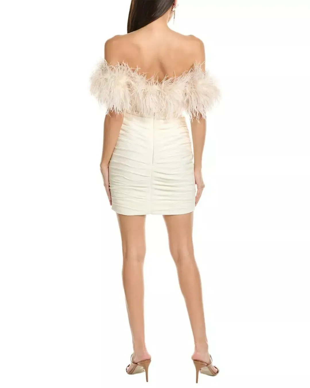 Rachel Gilbert Zion Mini White Size 4 / AU 14 for rent on The Volte - main image