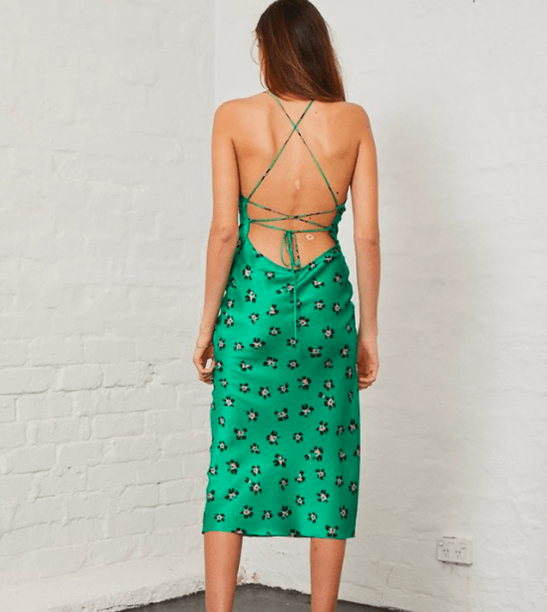 Bec + Bridge Tropicana Midi Dress for rent on The Volte - main image