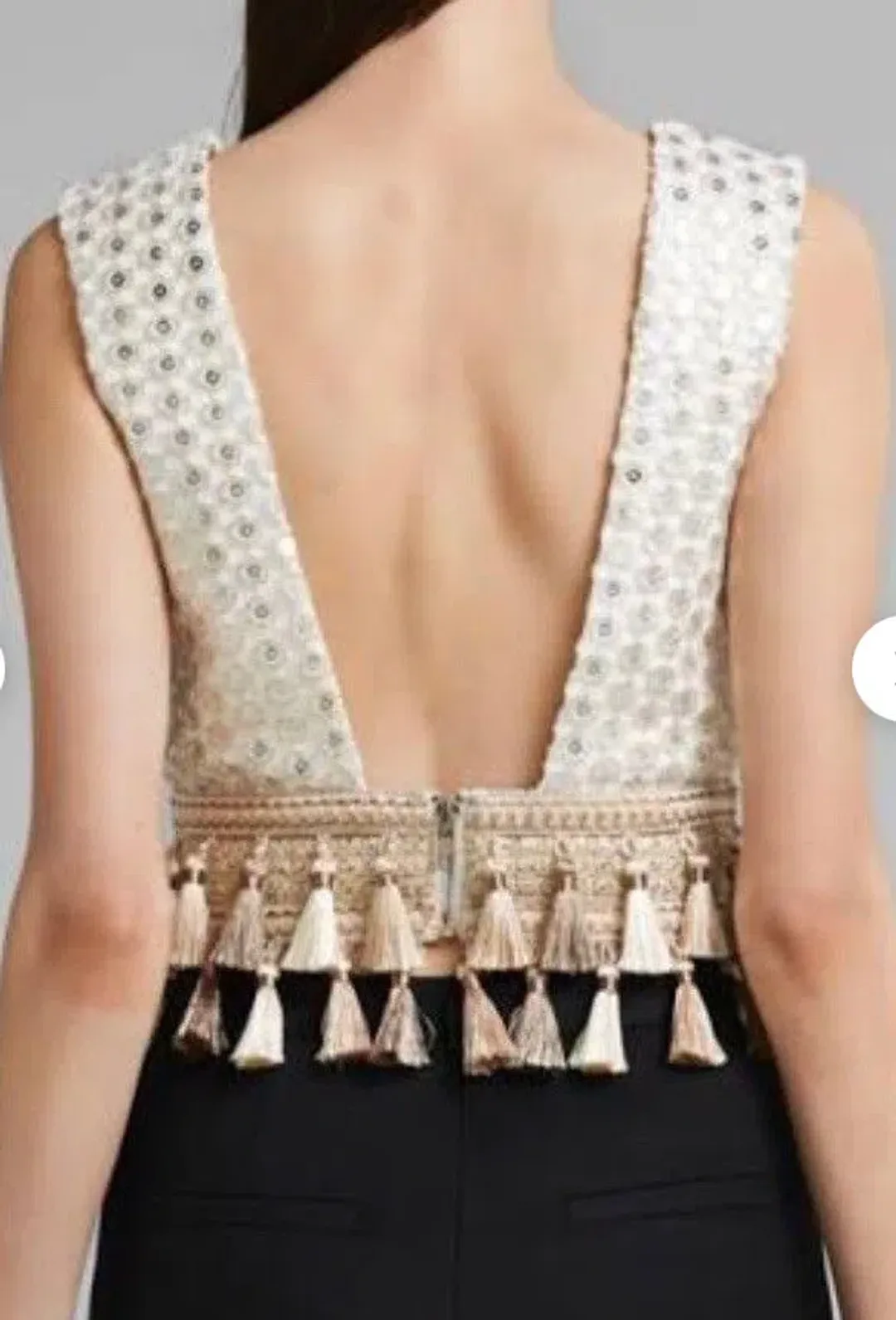 Eliya the Label Shakira Top Cream Size 6 for rent on The Volte - main image