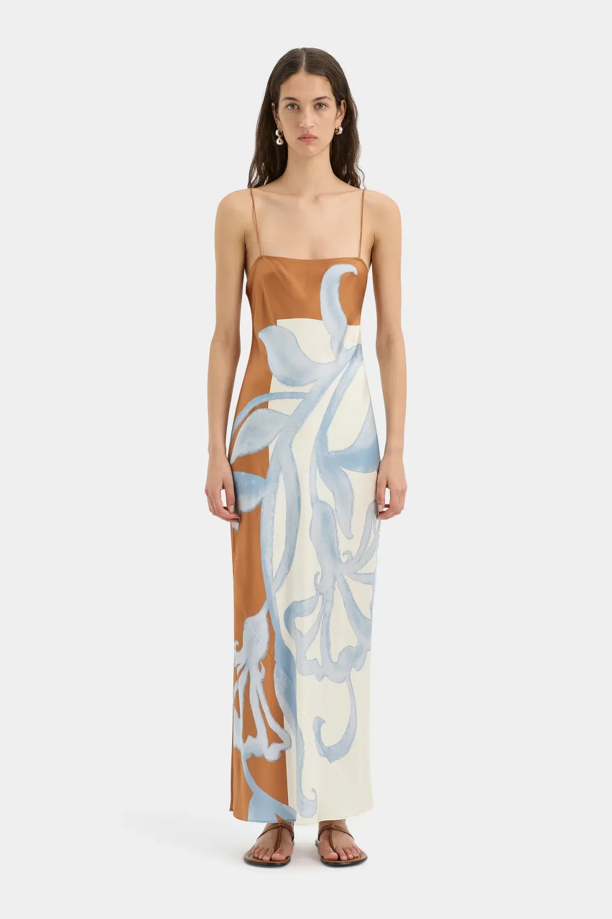 Sir the Label Sorrento Slip Dress Print Size 1/ AU 8 - Image 2