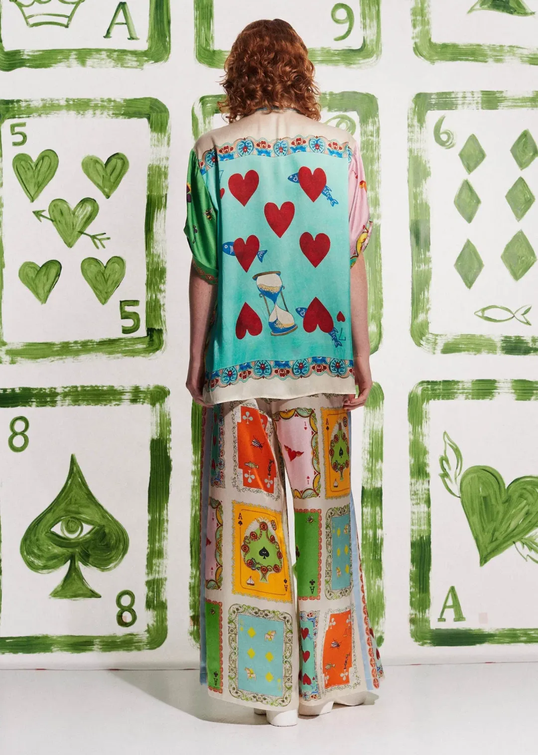 Alemais Rummy Shirt and Pant Set Multi Size AU 8  for rent on The Volte - main image