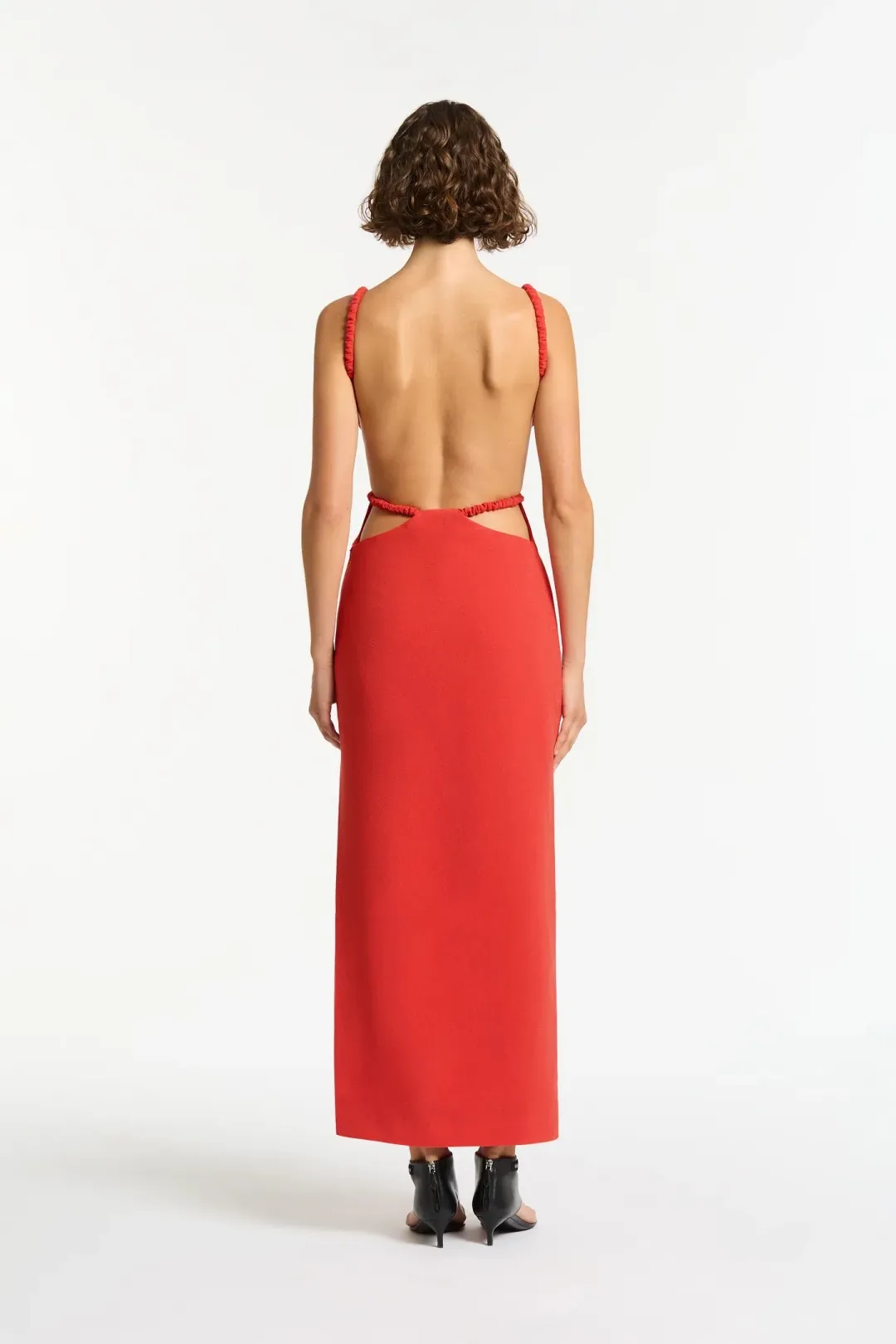 Sir the Label Spoerri Backless Gown Red Size 8 for rent on The Volte - main image