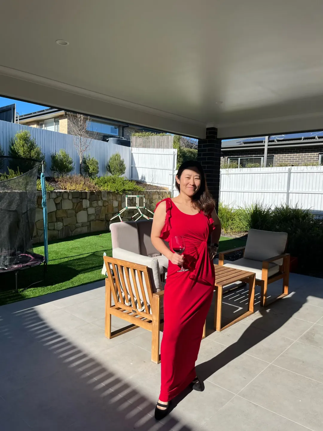 Phase Eight Donna Maxi Dress Red Size 10 for rent on The Volte - main image