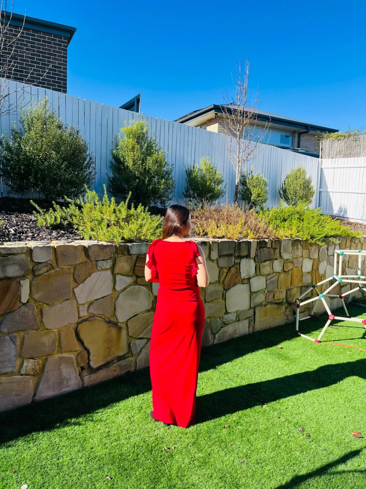 Phase Eight Donna Maxi Dress Red Size 10 - Image 6