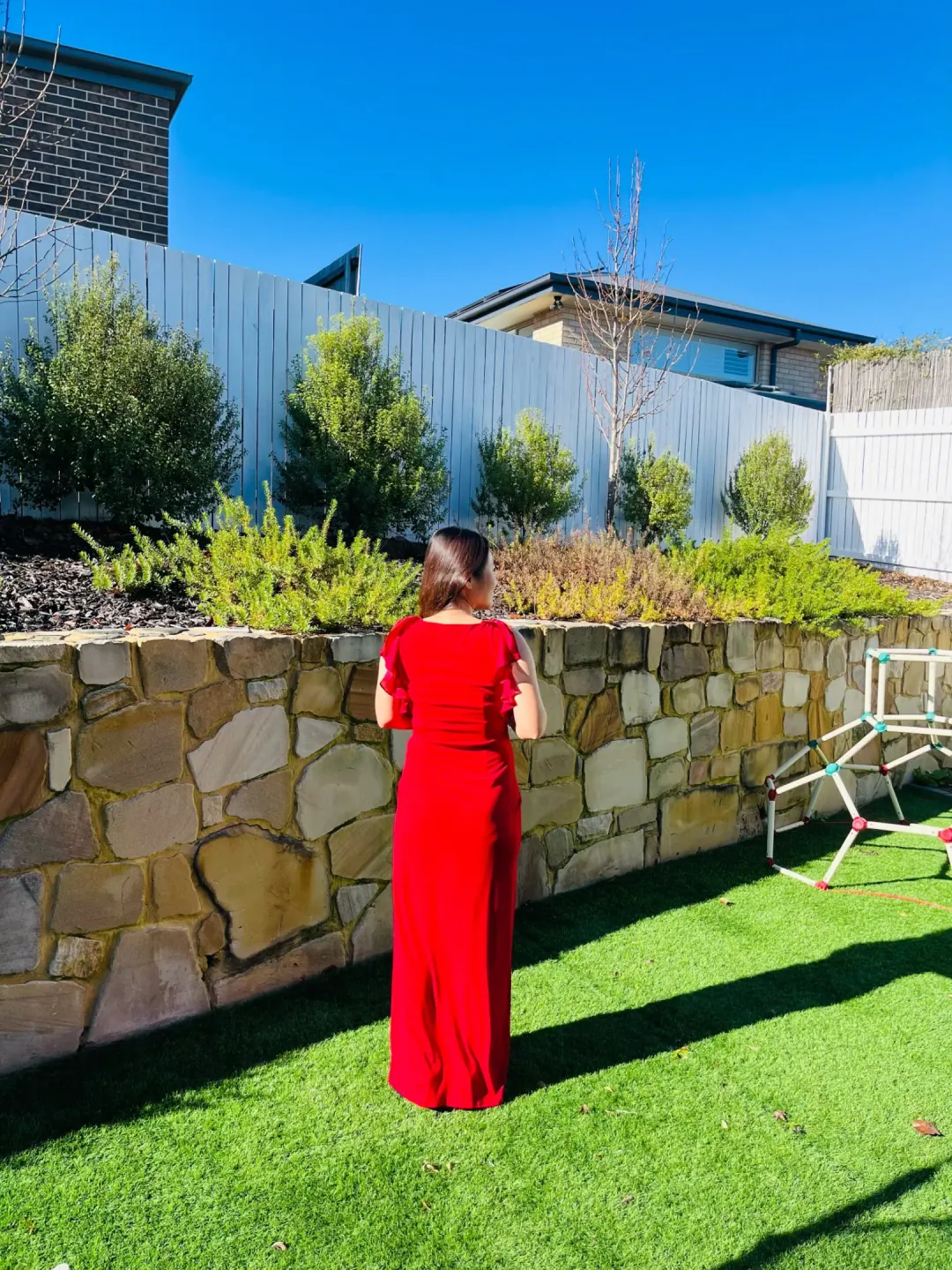 Phase Eight Donna Maxi Dress Red Size 10 for rent on The Volte - main image