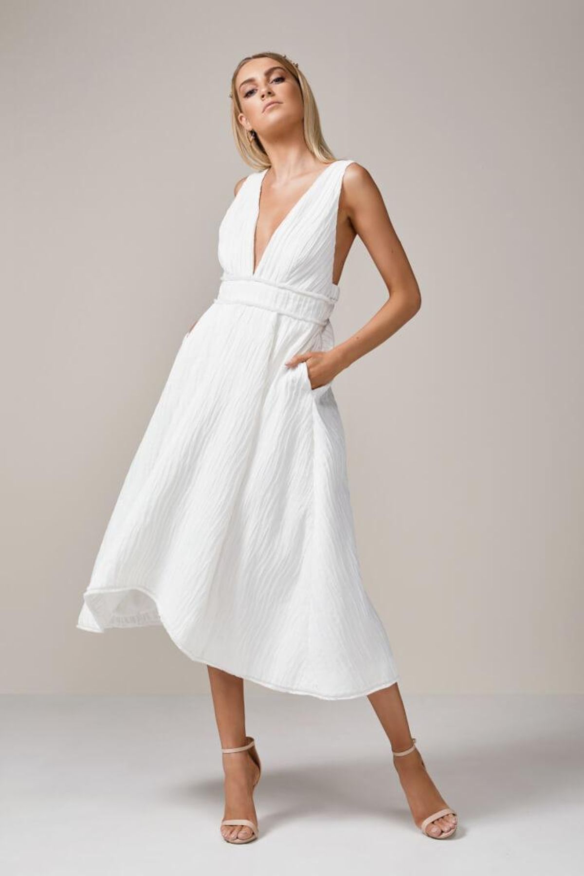 Taluha - Take Me Out Midi Flare Dress - Image 2