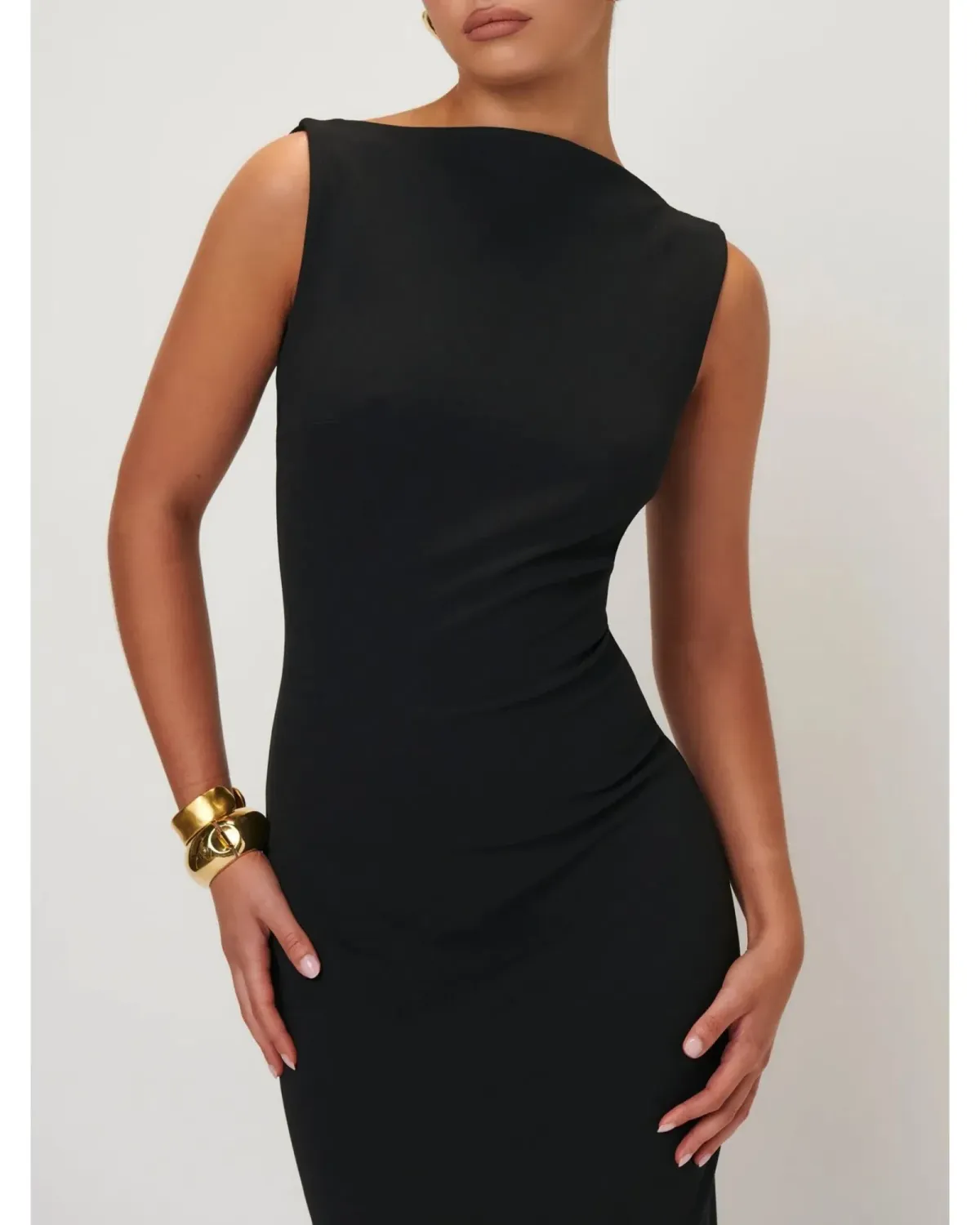 Effie Kats Verona Gown Black Size XS / AU 6 - Image 2