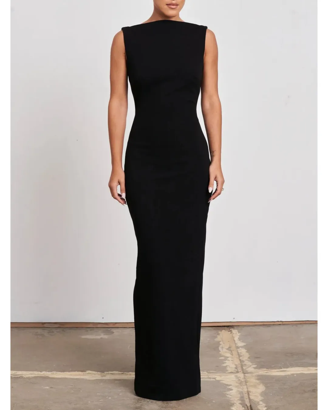 Effie Kats Verona Gown Black Size XS / AU 6 for rent on The Volte - main image