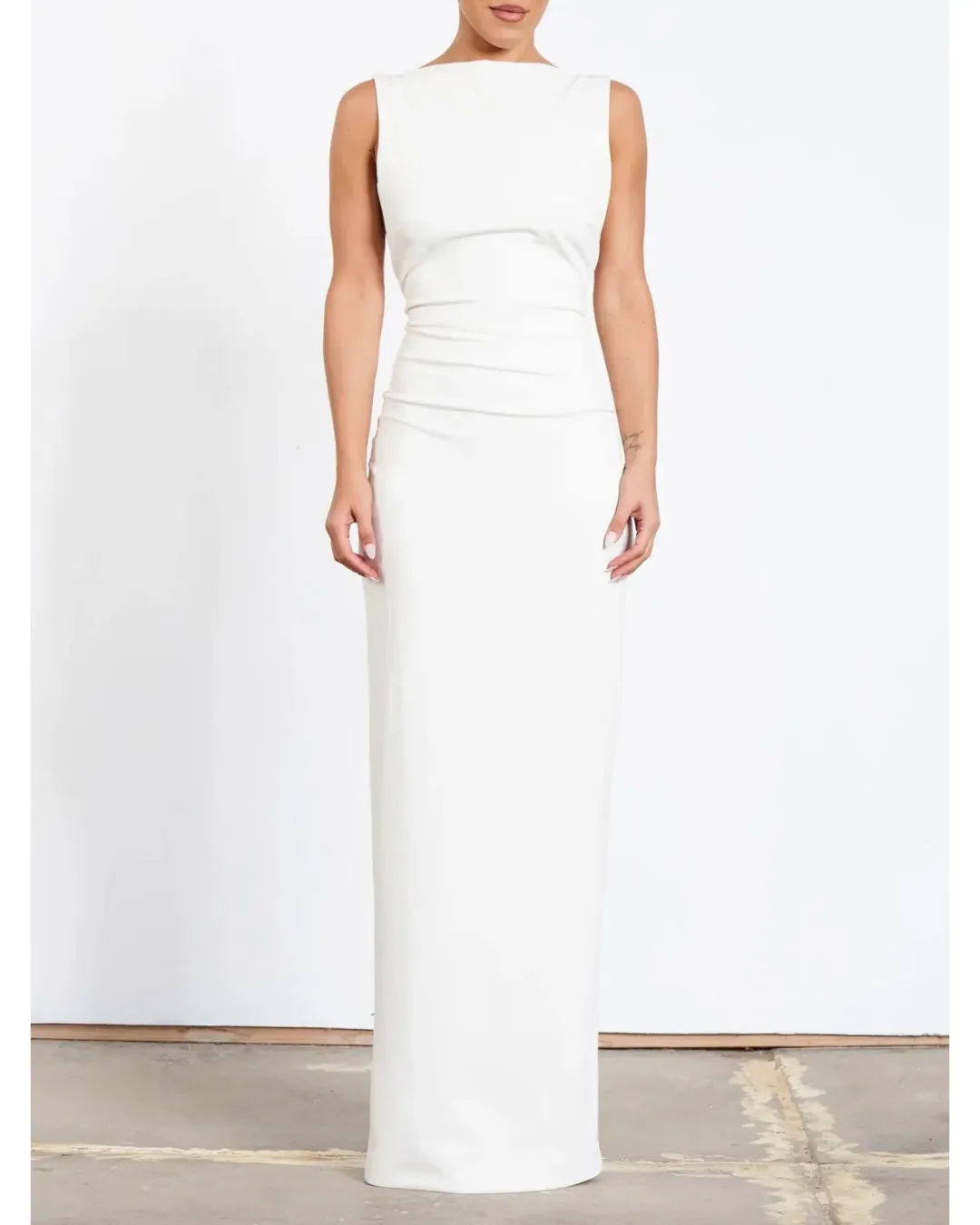 Effie Kats Verona Gown White Size XS / AU 6 for rent on The Volte - main image