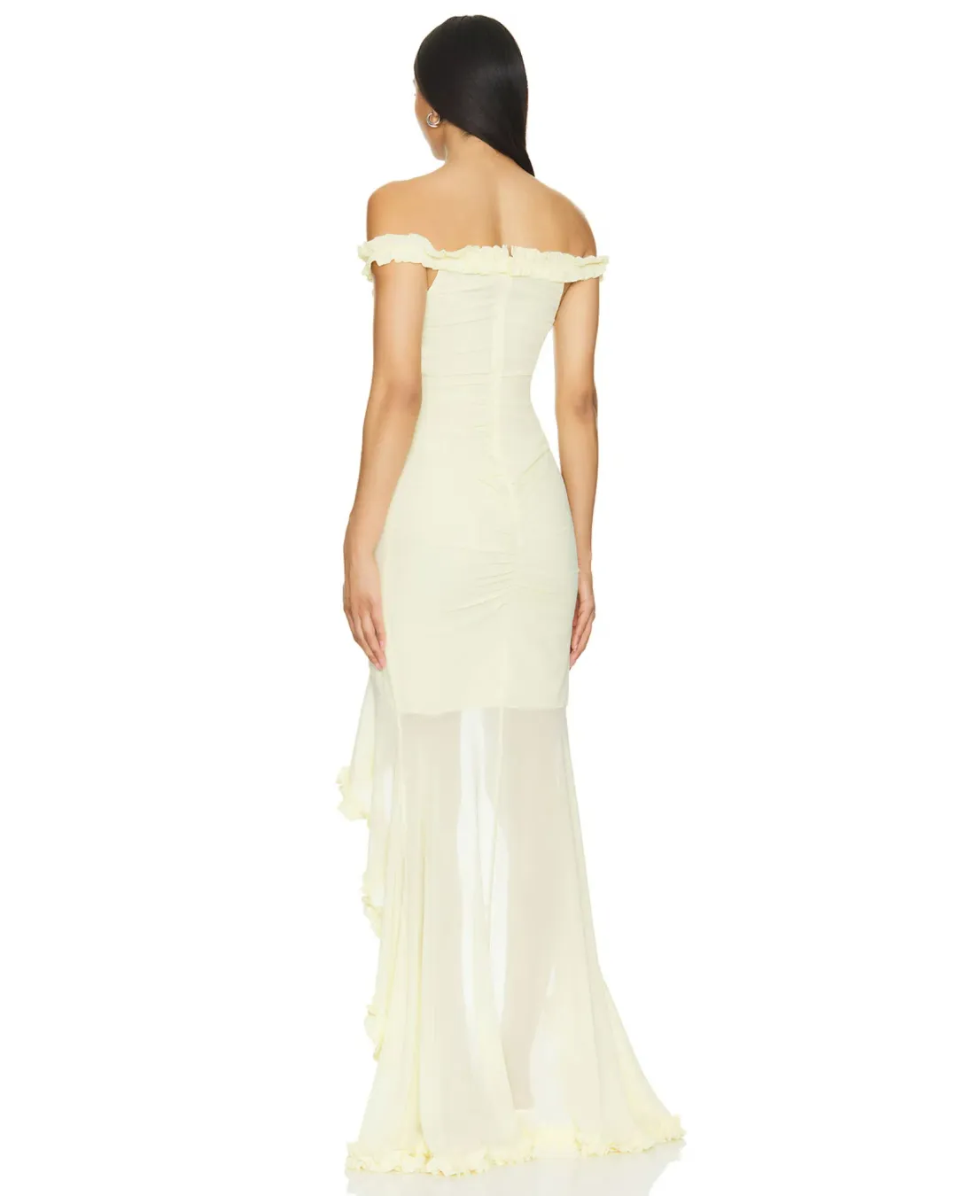 Majorelle Chandra Gown Yellow Size XS / AU 6 for rent on The Volte - main image