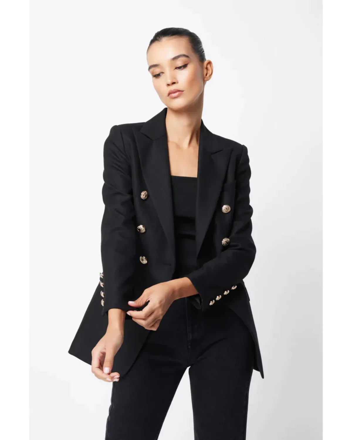 Mossman Signature Blazer Black Size AU 10  - Image 2