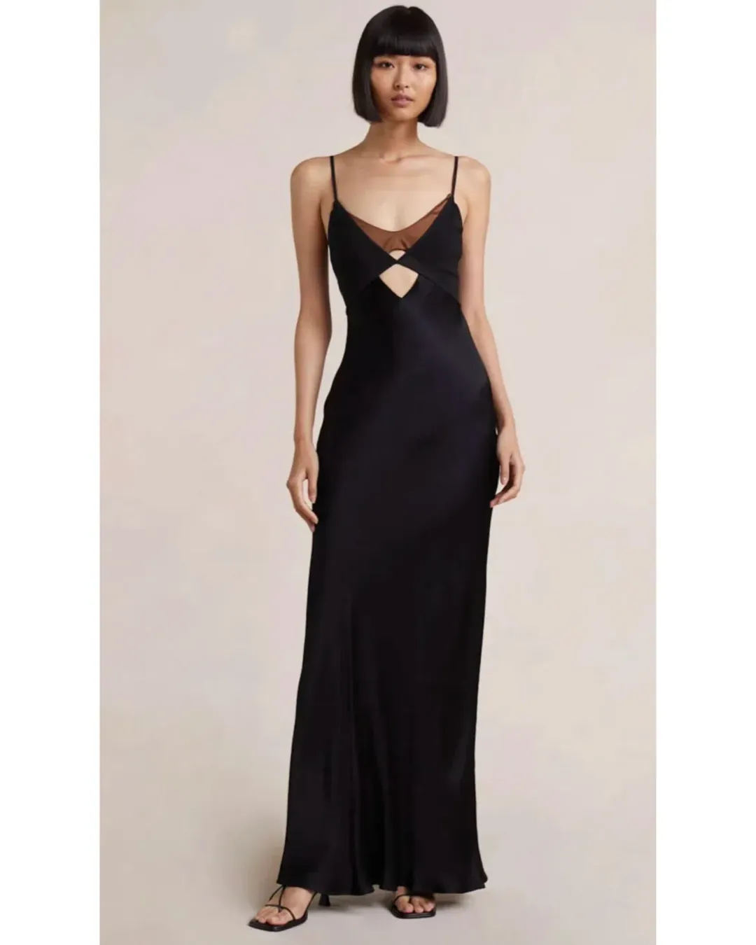 Bec & Bridge Heather Maxi Dress Black Size AU 8 for rent on The Volte - main image
