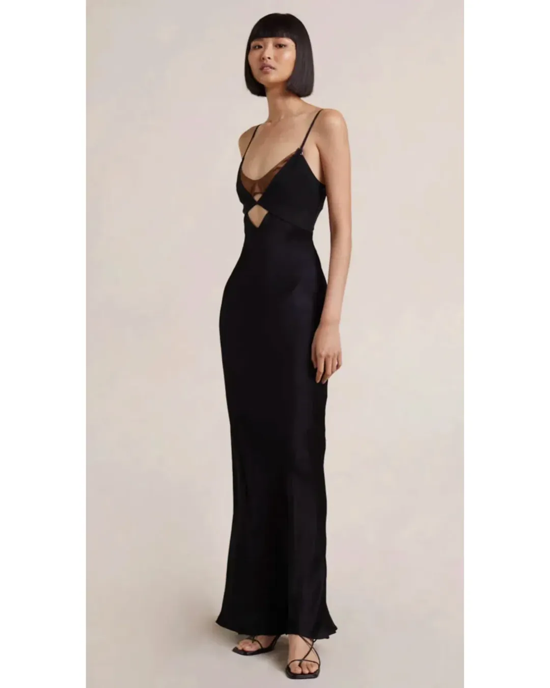 Bec & Bridge Heather Maxi Dress Black Size AU 8 for rent on The Volte - main image