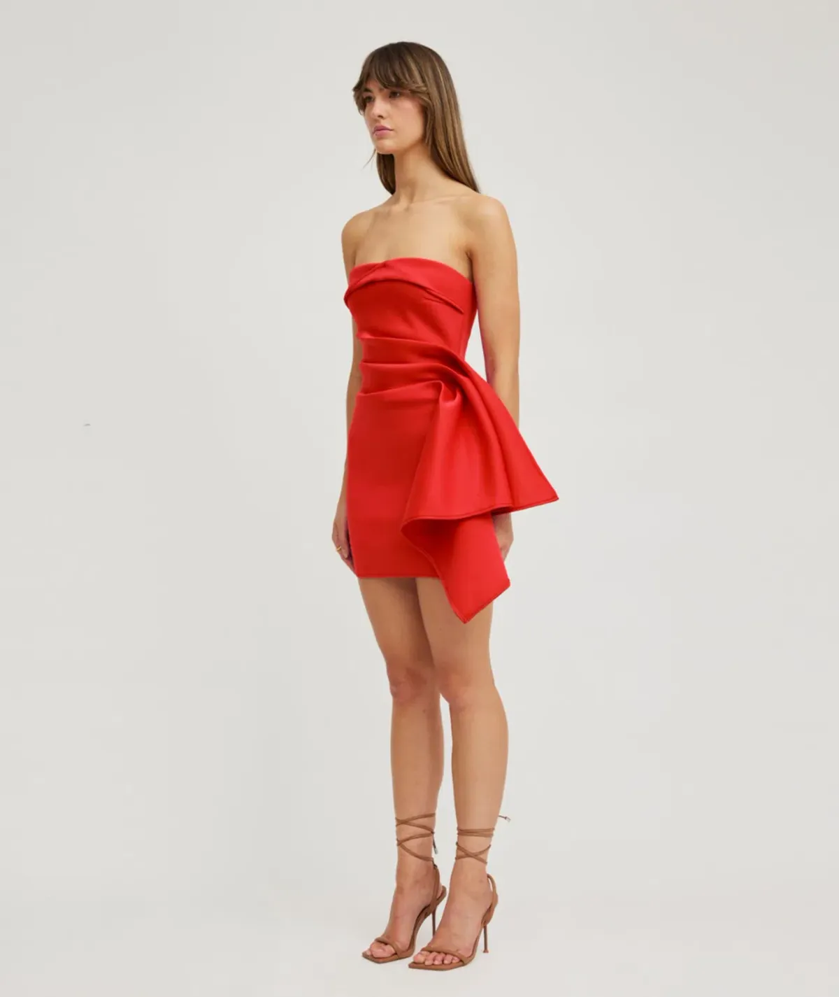 Tojha Nevie Mini Dress Red Size 6 - Image 2
