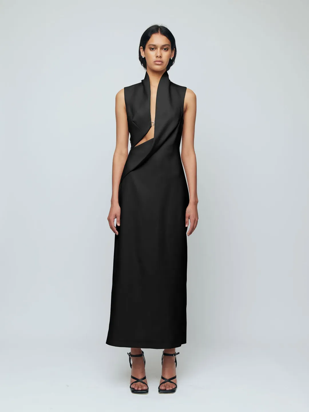 Wynn Hamlyn Harry Dress Black Size 10 for rent on The Volte - main image