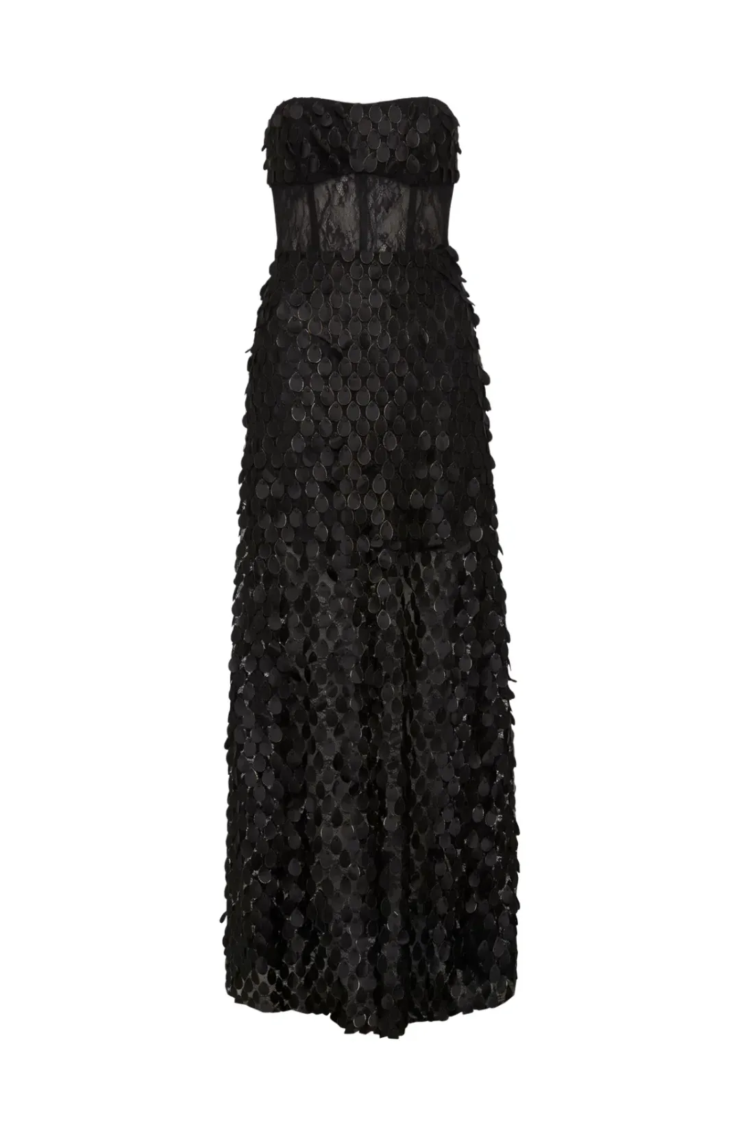 Manning Cartell Supreme Extreme Strapless Dress Black Size 8 for rent on The Volte - main image