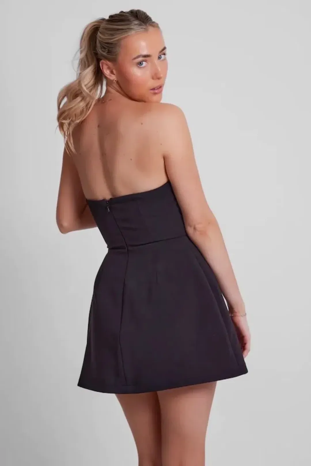 Odd Muse The Ultimate Muse Strapless Dress Black Size S/ AU 8 for rent on The Volte - main image