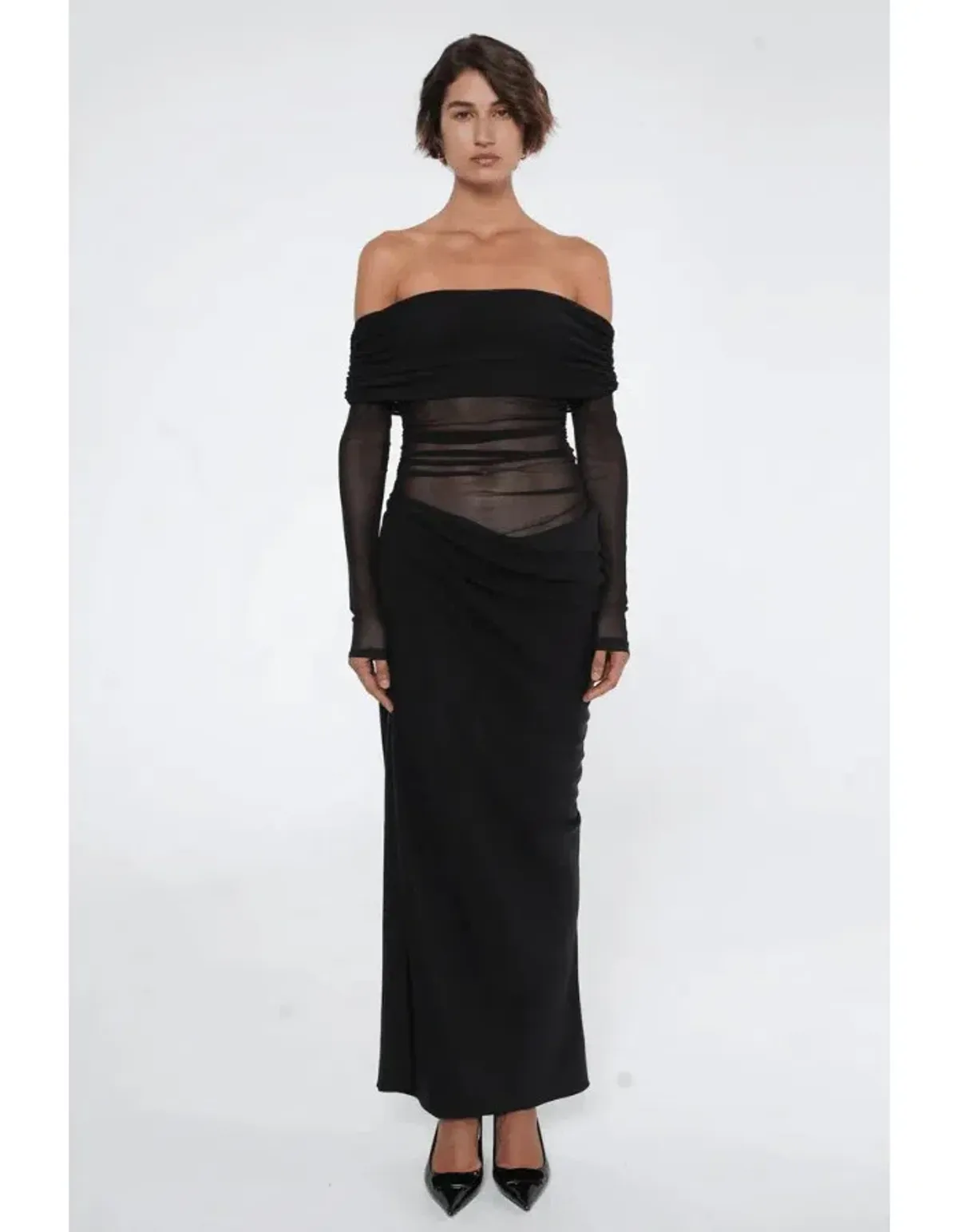 Benni Yasmin Maxi Dress Black Size 8 - Image 1