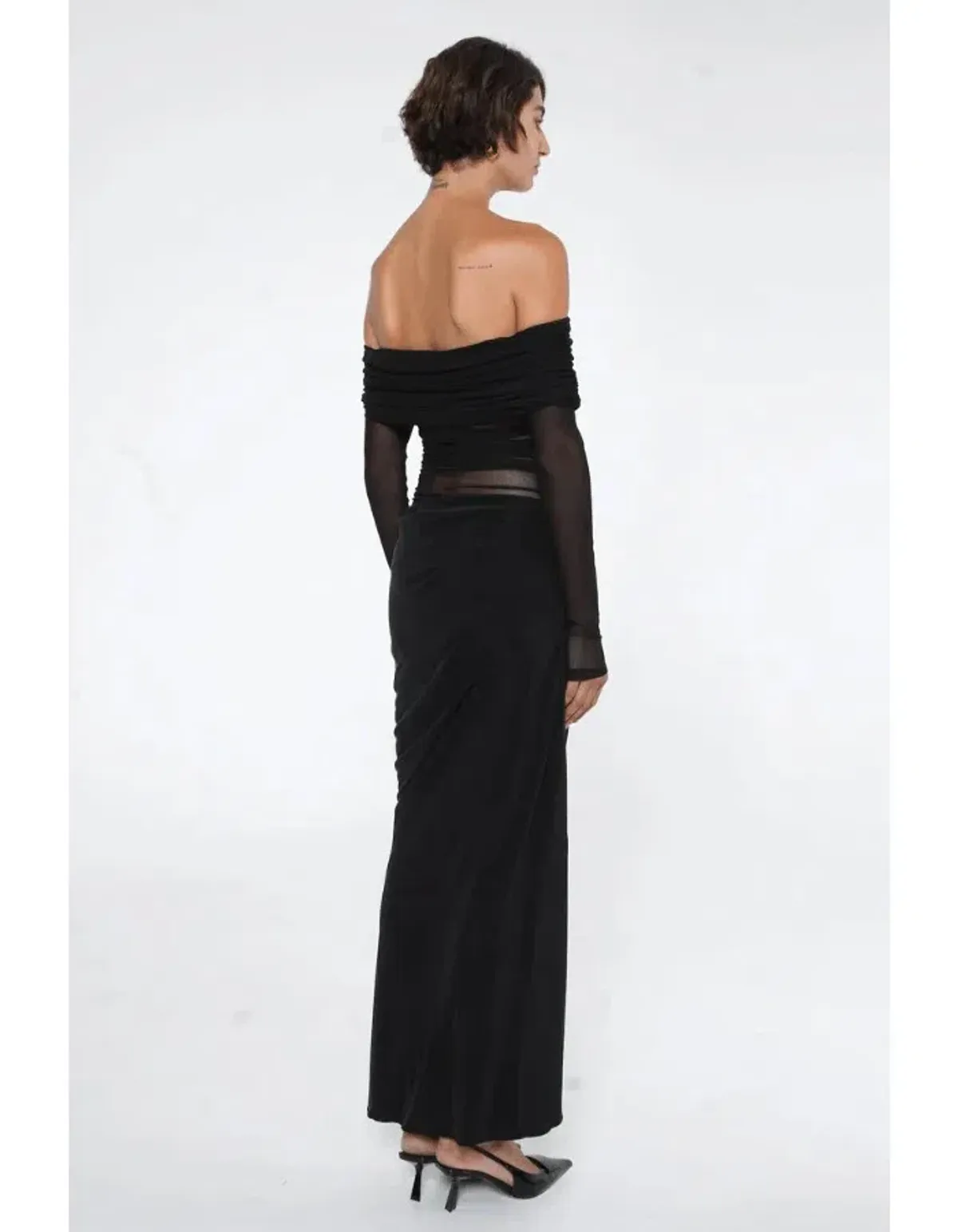 Benni Yasmin Maxi Dress Black Size 8 - Image 2