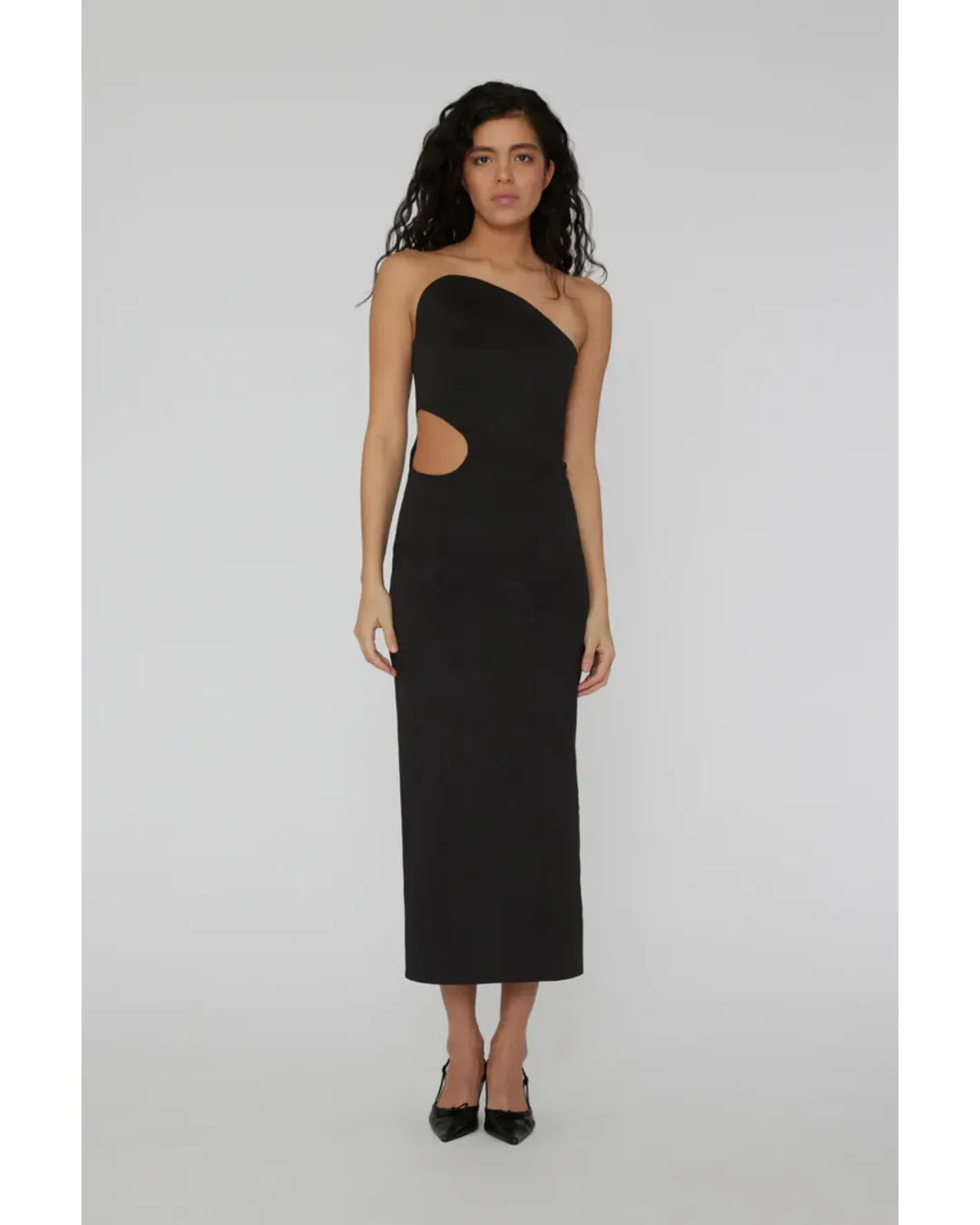 Elaine Hersby Pippa Dress in Black Size S / AU 8 for rent on The Volte - main image