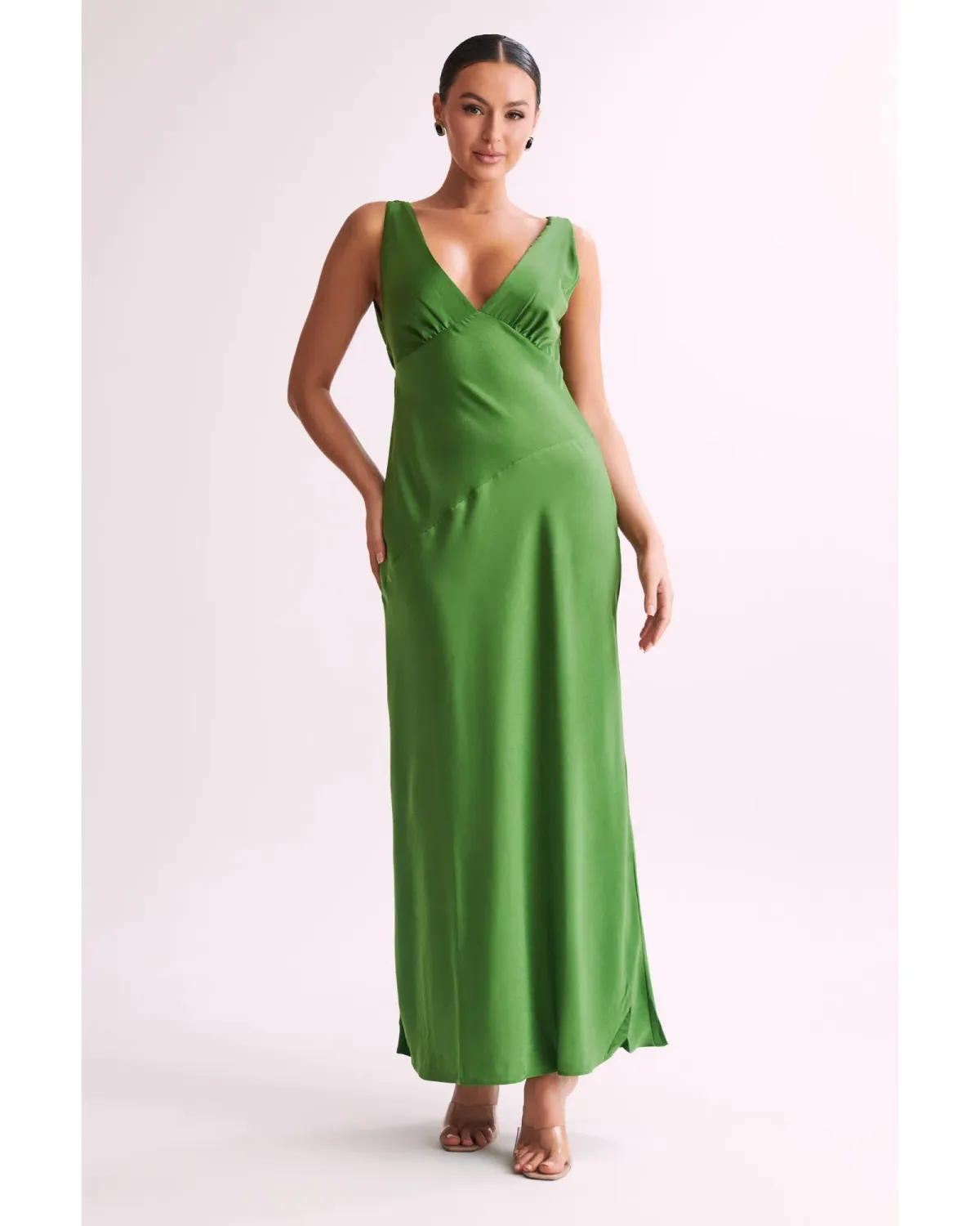 Meshki Nadia Maxi Dress in Emerald Size XS / AU 6  - Image 1