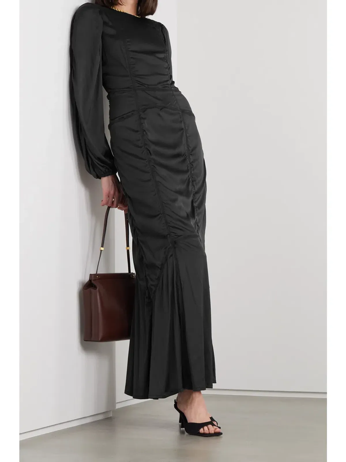 By Malene Birger's Ettienne Dress Black Size AU 14 - Image 1