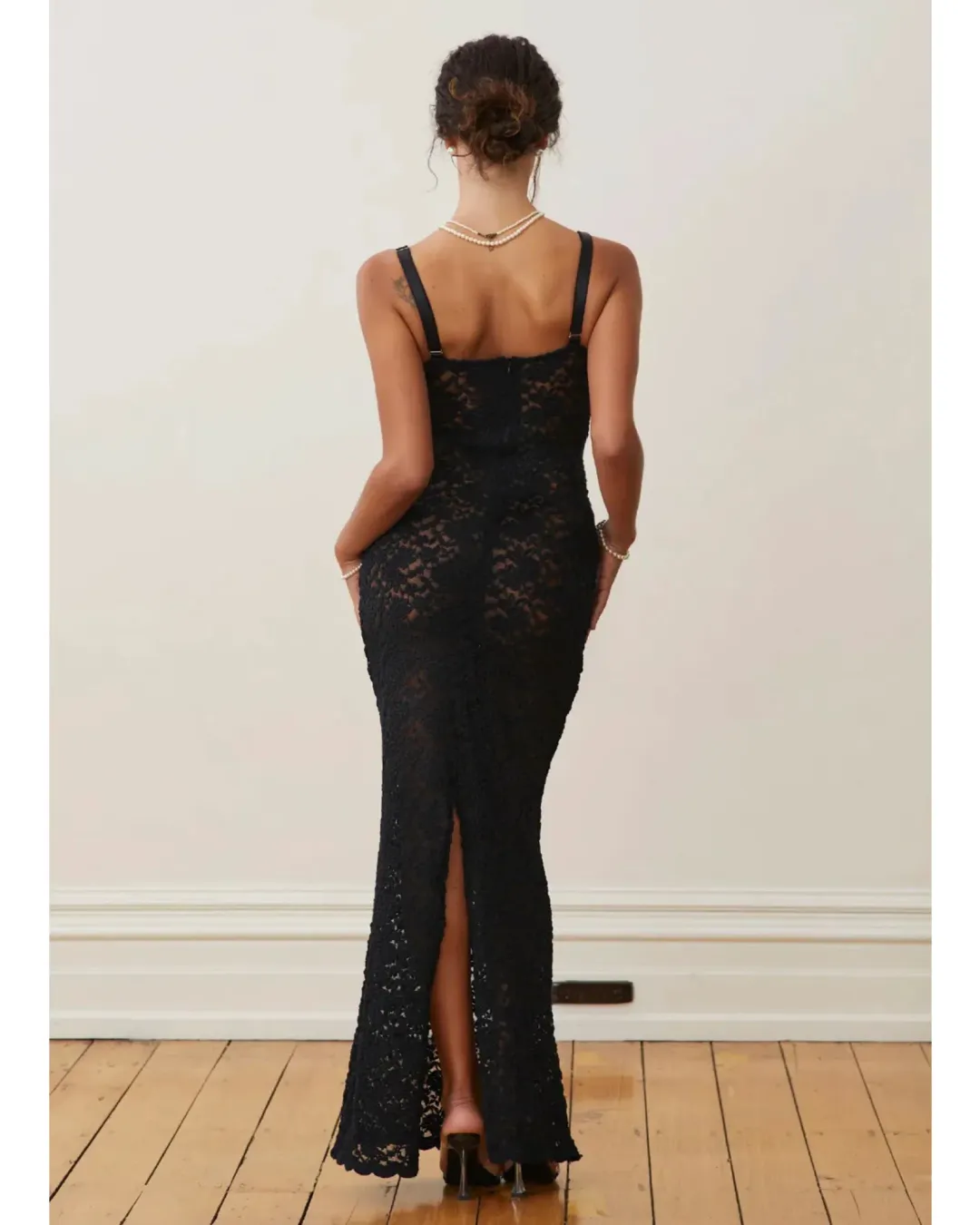 Arcina Ori Margot Dress Black Size S / AU 8 for rent on The Volte - main image