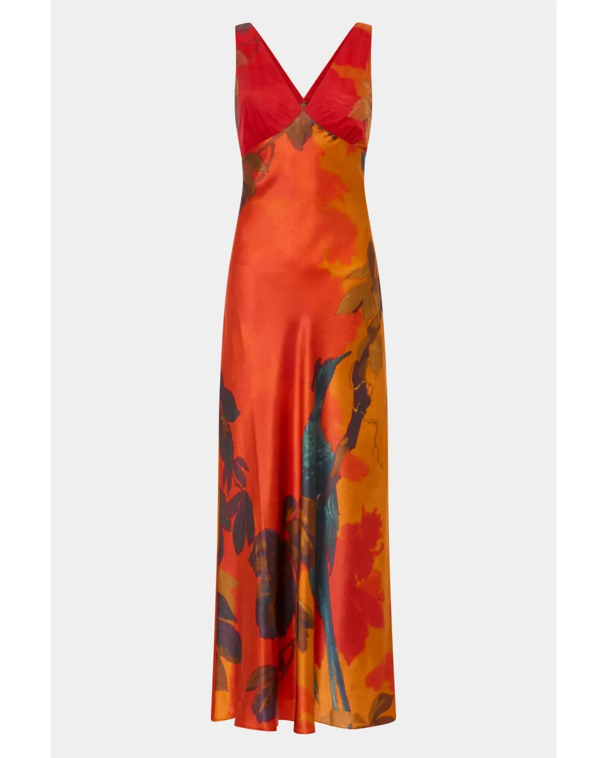 Sir The Label Lush V Neck Slip Dress Wren Print Size 0 / AU 6 - Image 4
