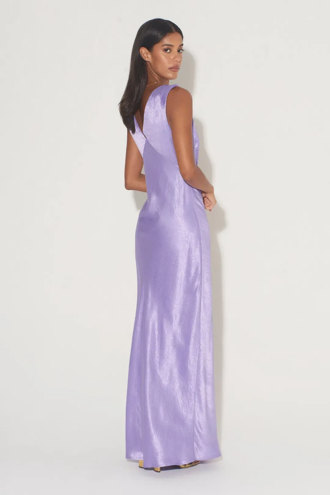 Hansen and Gretel Marcelle Dress Lavender Size M / AU 10 for rent on The Volte - main image