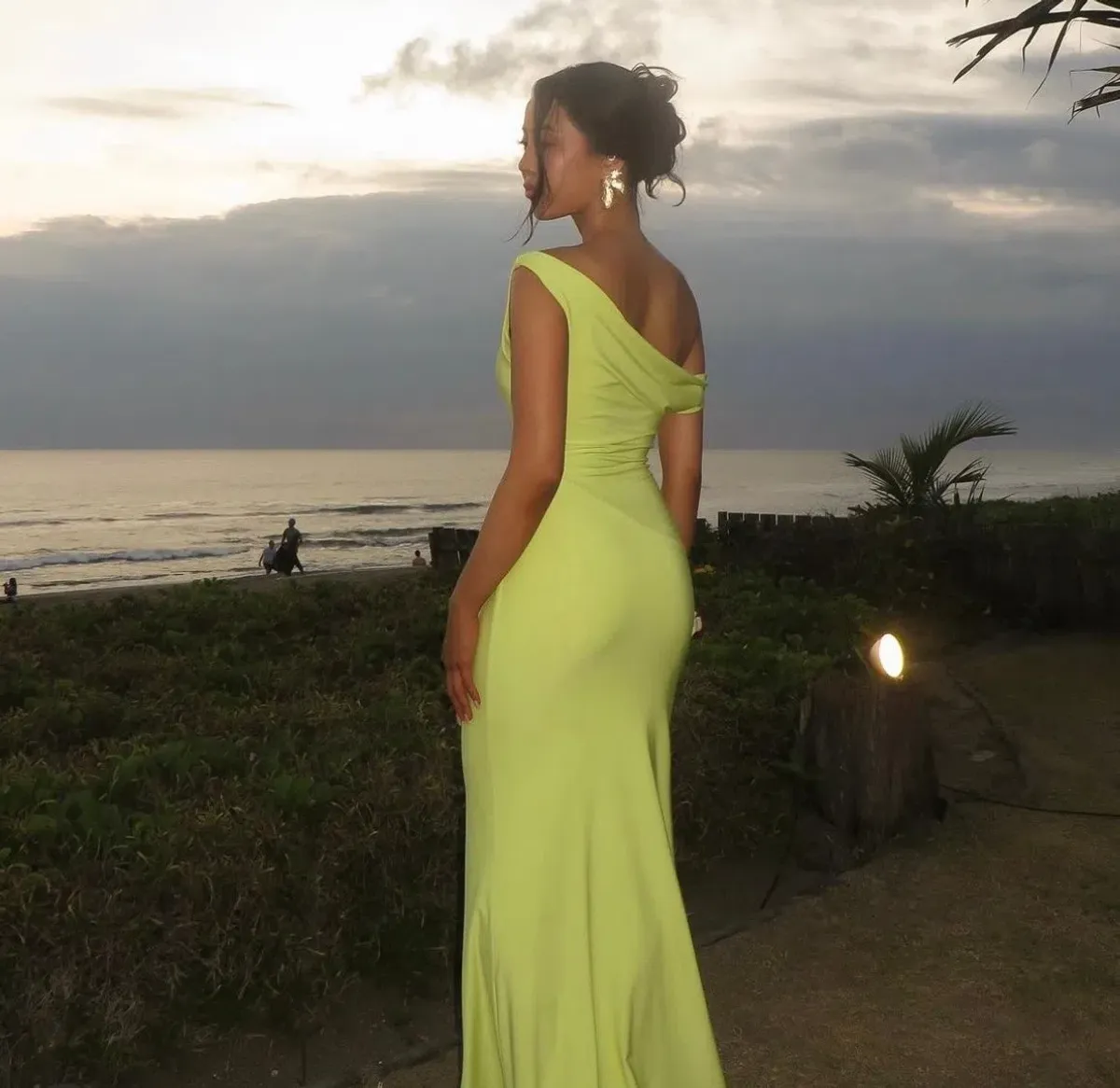 Natalie Rolt Bettina Gown Yellow Size 1/AU 8 - Image 2