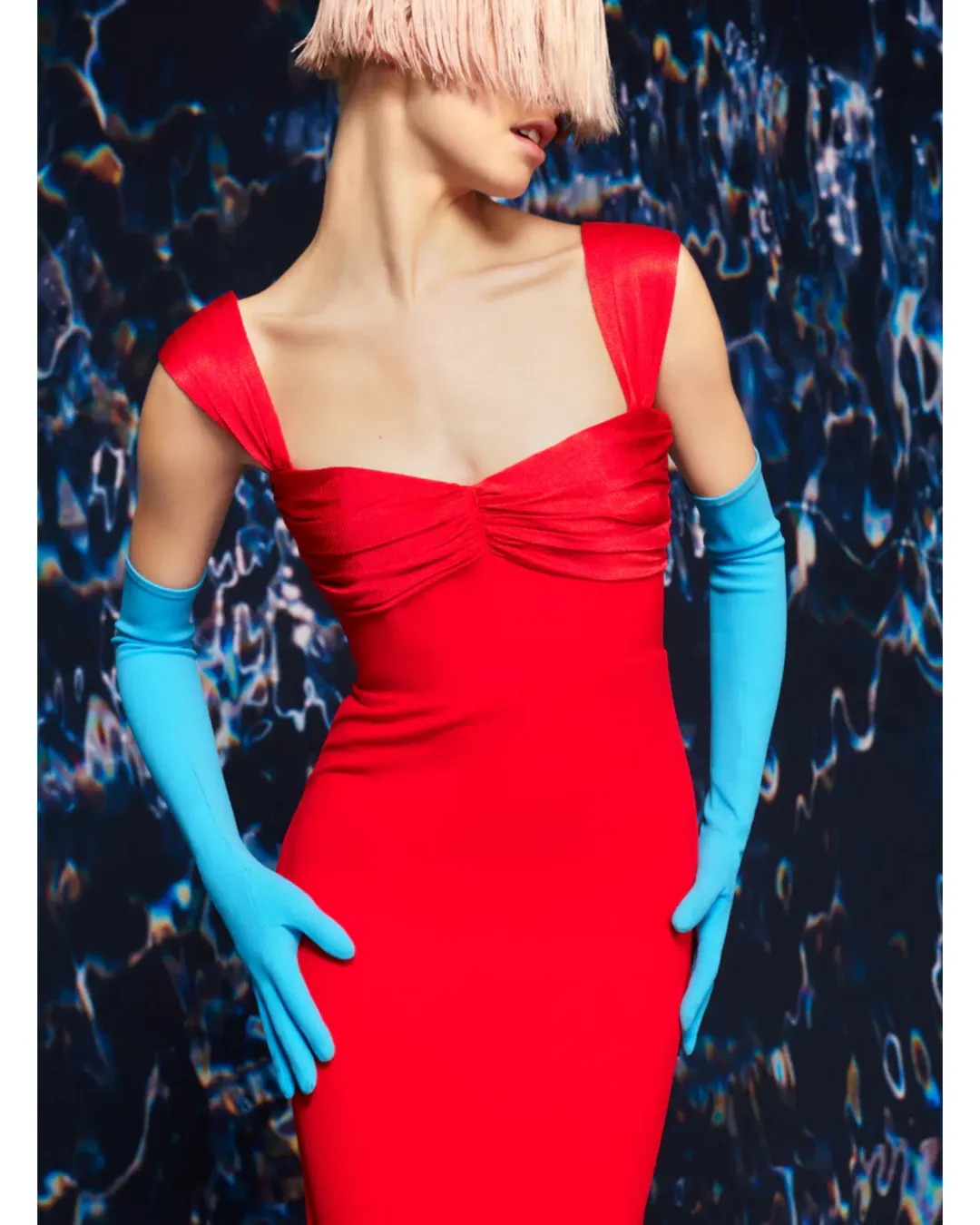 Solace London Calluna Maxi Dress in Red Size AU 4 for rent on The Volte - main image