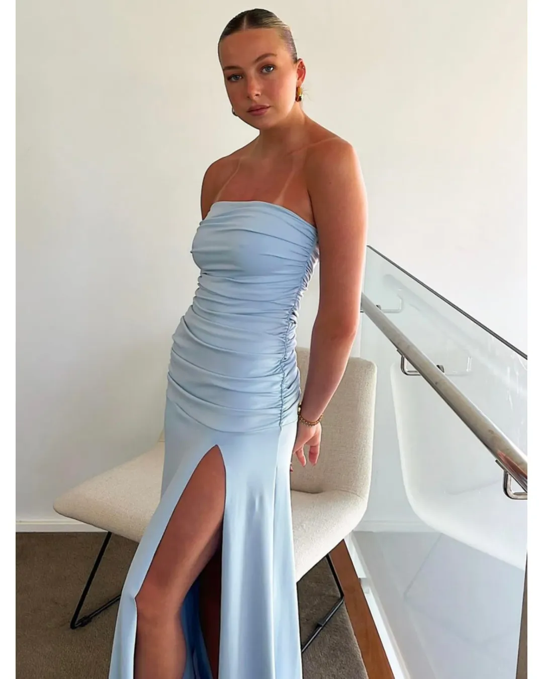 Mode Mila Remi Dress Blue Size S / AU 8 for rent on The Volte - main image