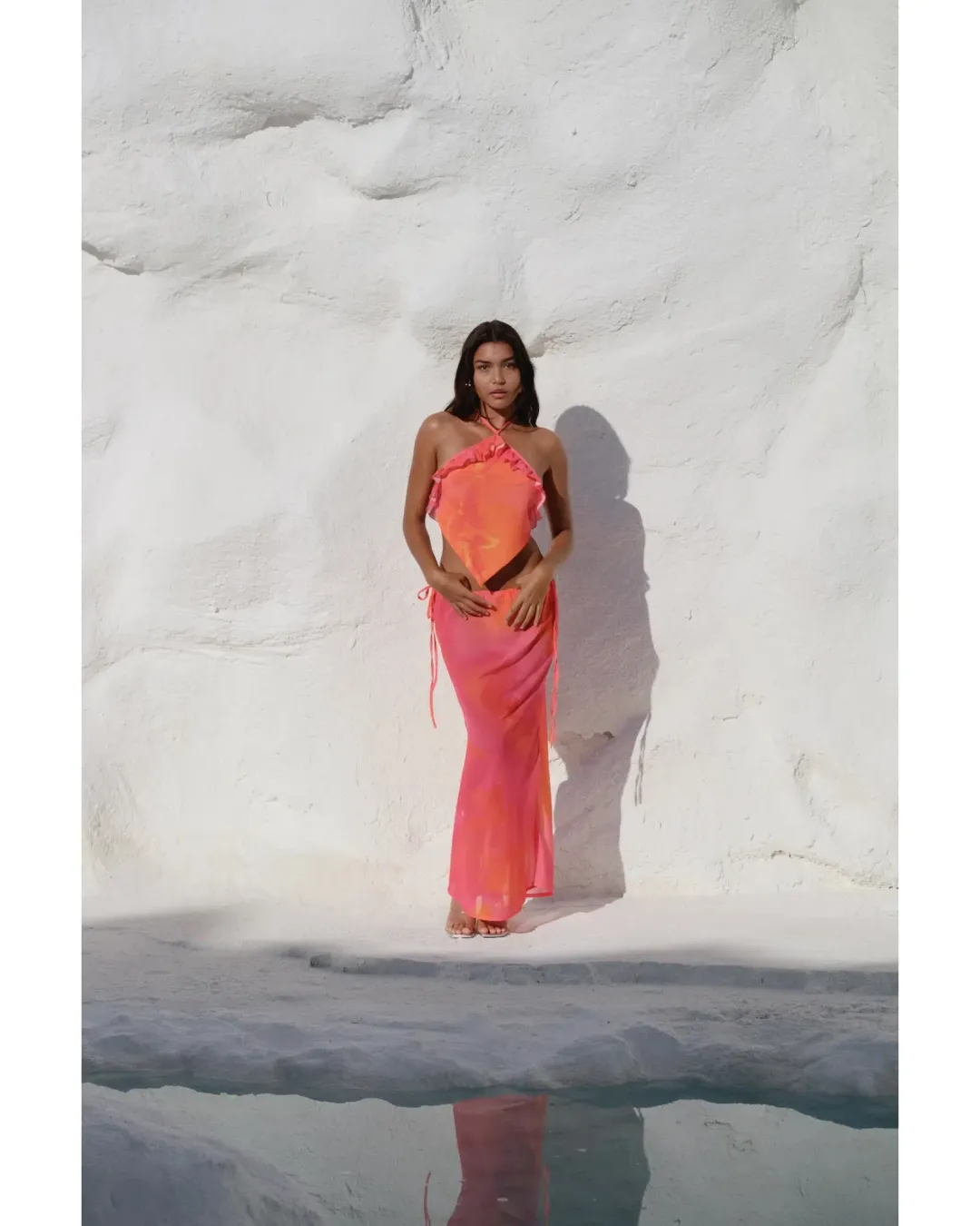 HNTR The Label Rio Set Orange Size XS / AU 6 for rent on The Volte - main image