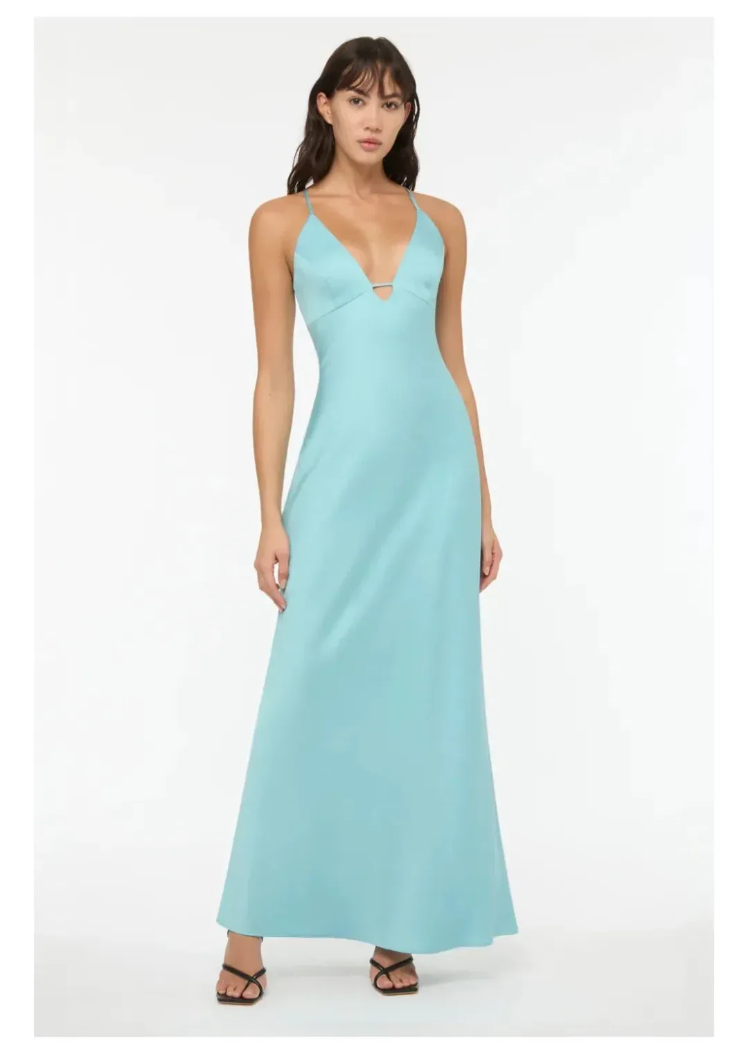 Manning Cartell Time to Shine Slip Dress Blue Size 8 for rent on The Volte - main image