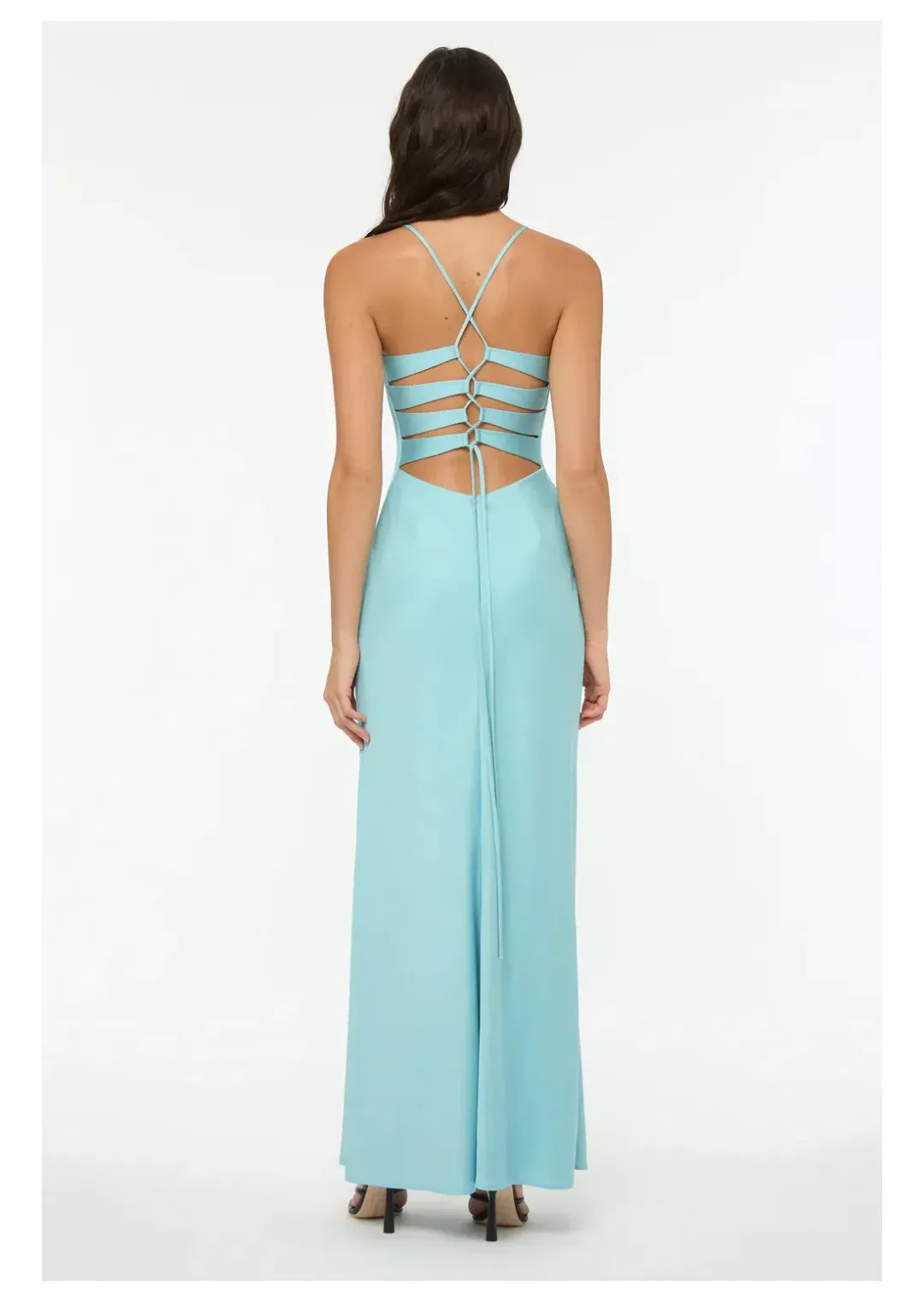 Manning Cartell Time to Shine Slip Dress Blue Size 8 for rent on The Volte - main image