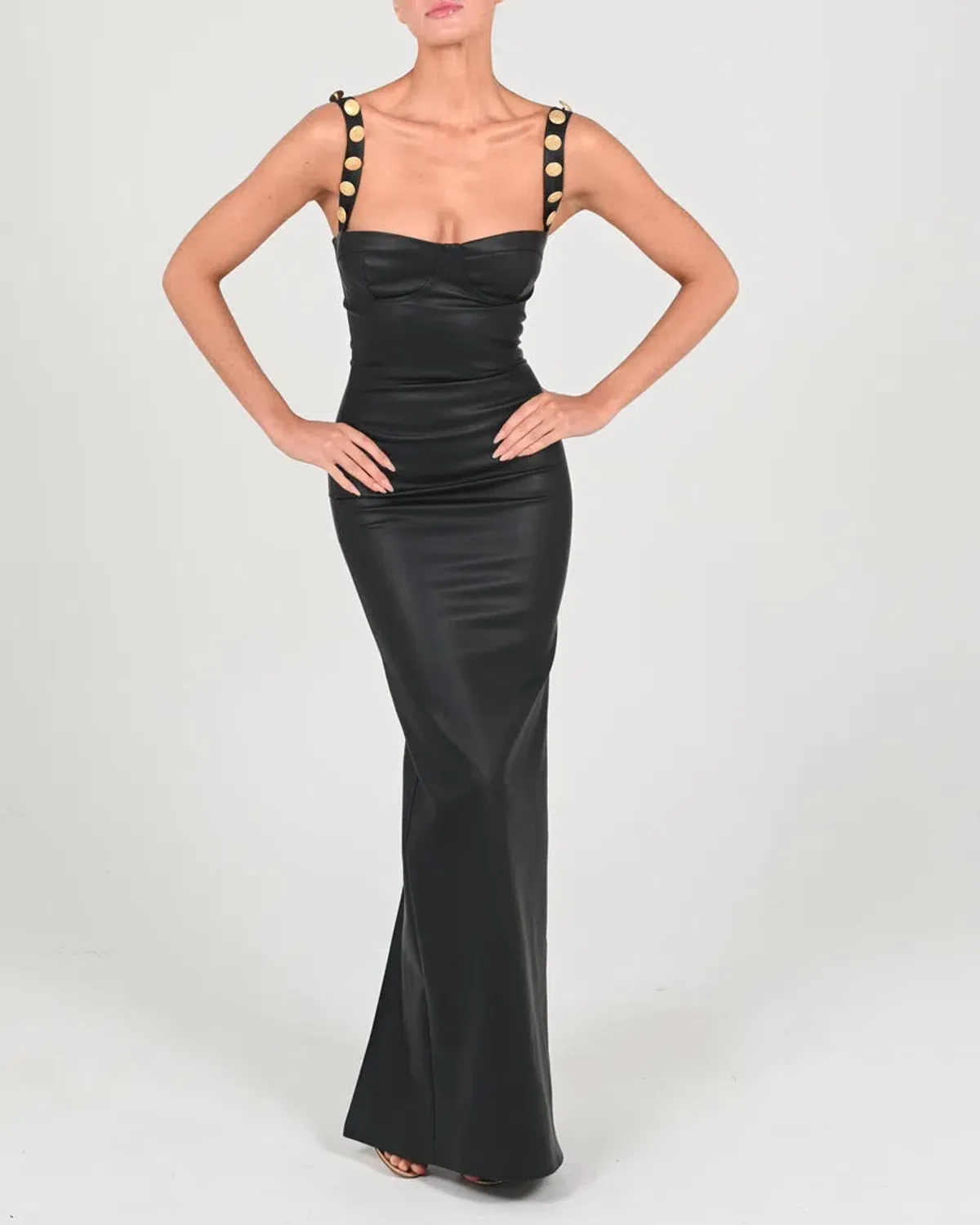 The Dolls House Gigi Maxi Dress Black Size XS / AU 6 - Image 1