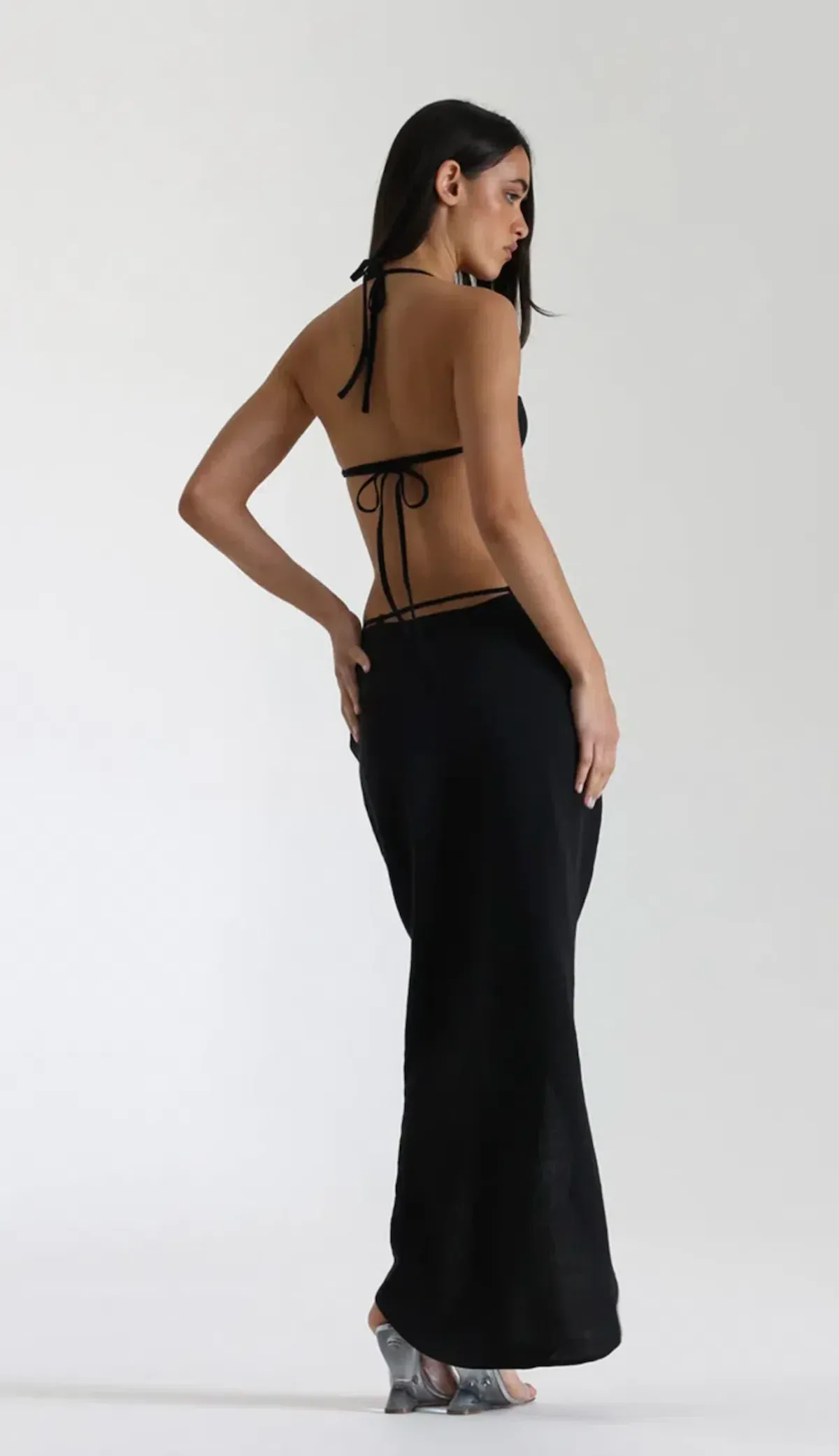 Natalie Rolt Aubrey Dress Black Size 1 / AU 8 - Image 9