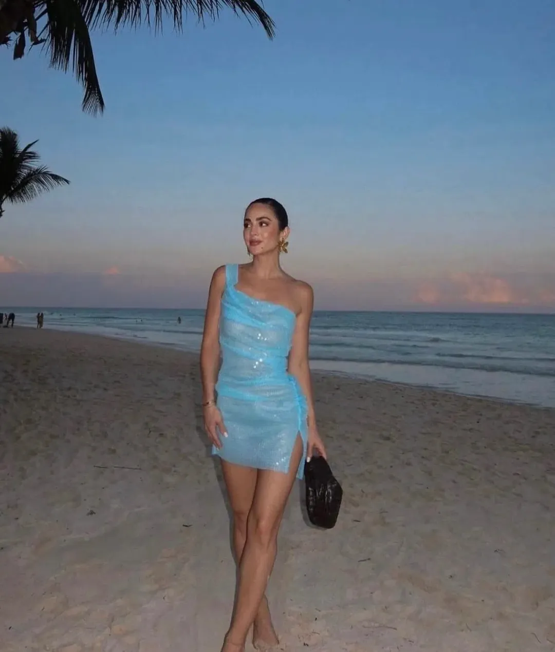 Cult Naked Blu Moon Mini Dress Blue Size M / AU 10 for rent on The Volte - main image