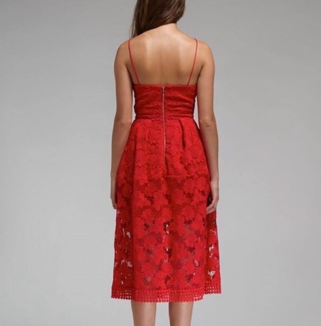 Nicholas Floral Lace Rouleau Ball Dress for rent on The Volte - main image