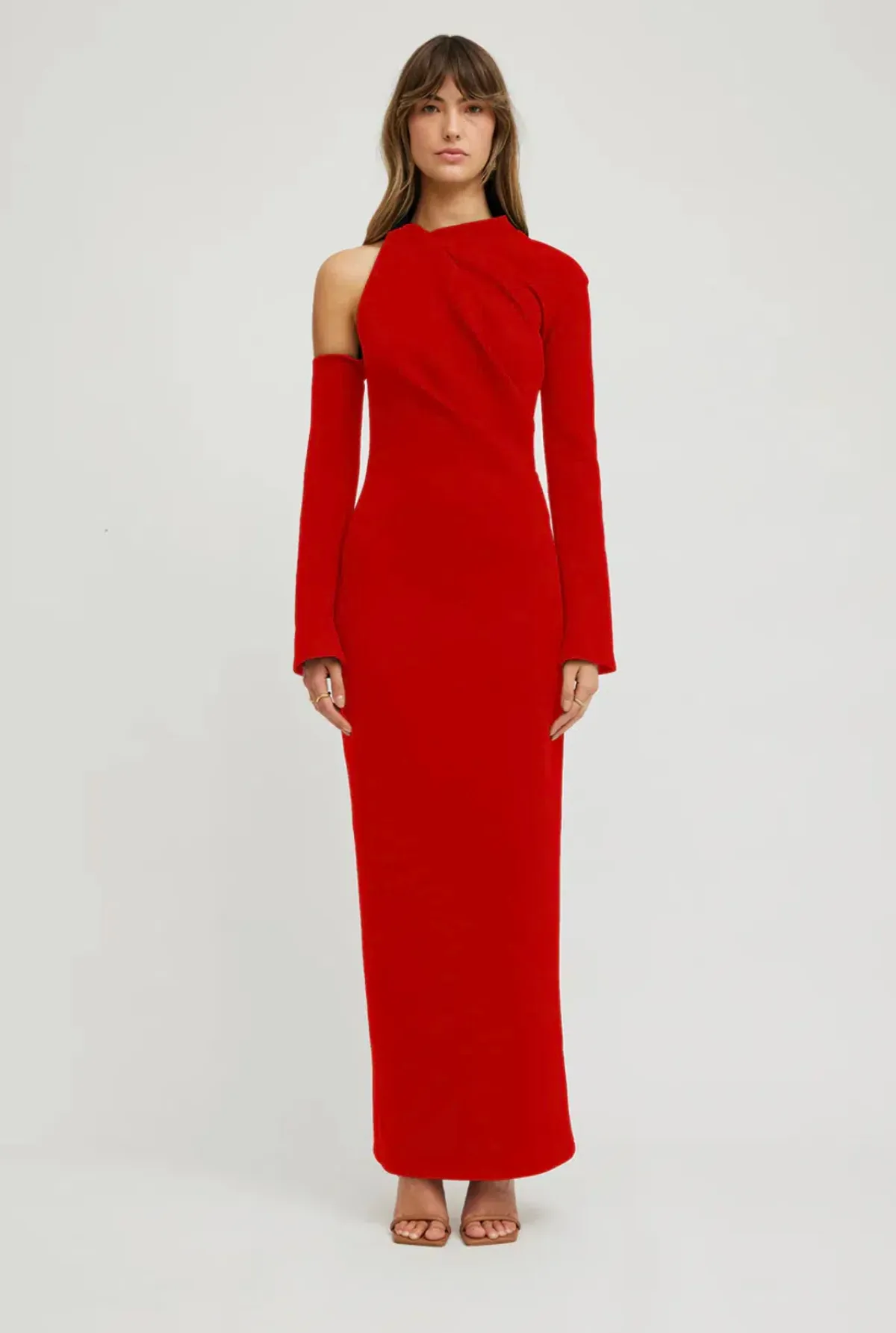 Tojhà Haniya Maxi Dress Red Size 8 - Image 1