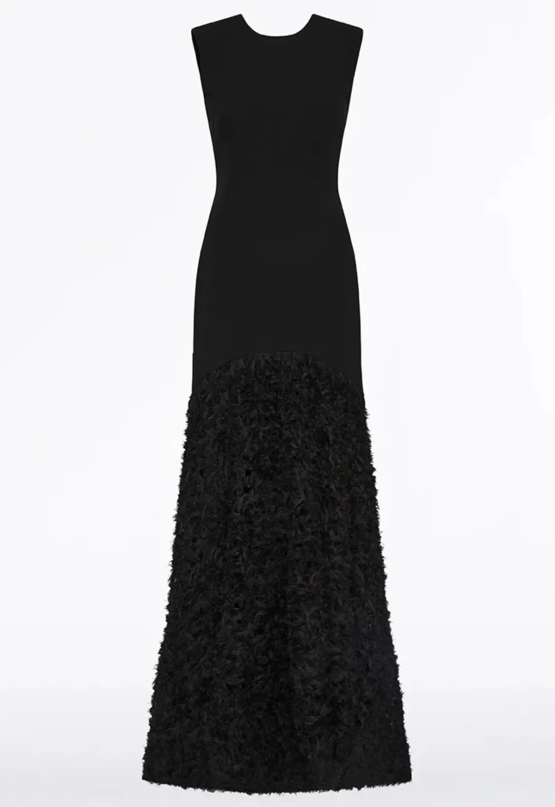 Carla Zampatti Black Nastro Gown Black Size 10 for rent on The Volte - main image