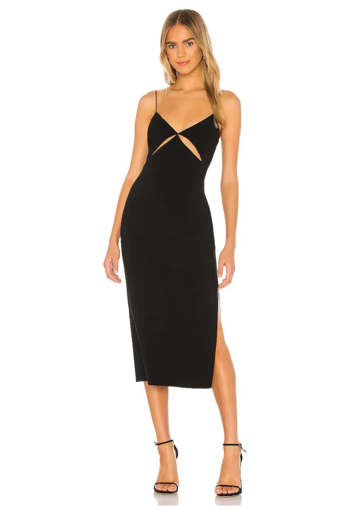 Bec & Bridge Emerald Avenue Midi Dress Black Size AU 6 - Image 1