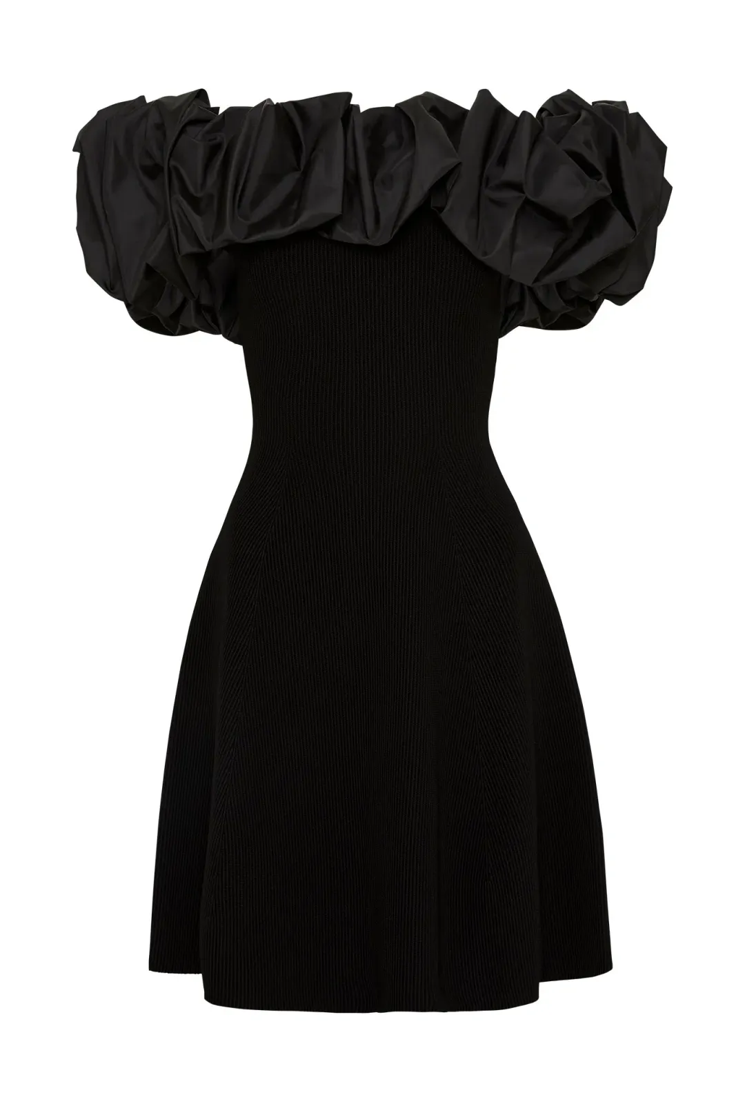 Aje Eldora Mini Dress Black Size 8 for rent on The Volte - main image